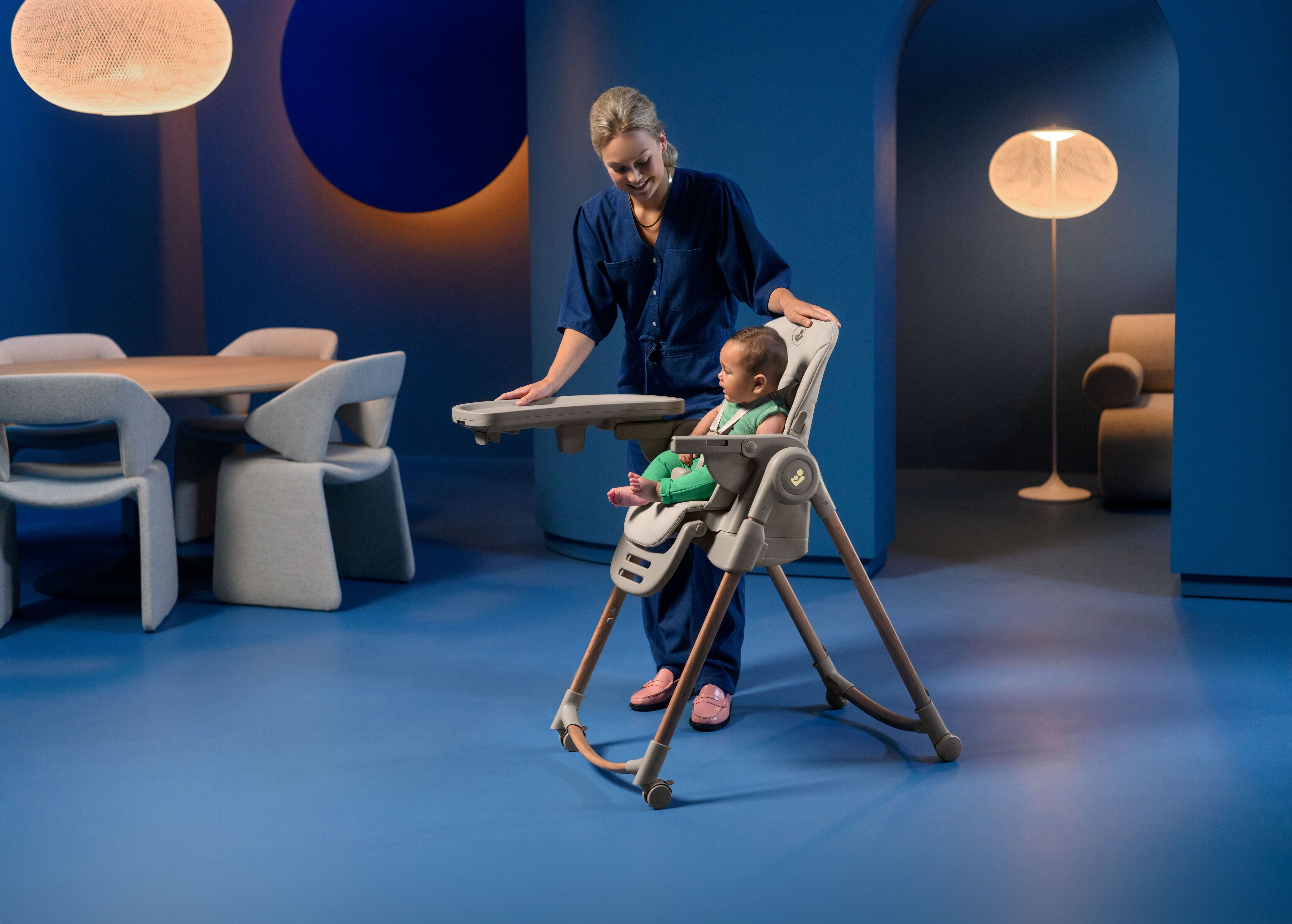 Стульчик для кормления Maxi-Cosi Minla Plus Elegance Graphite (2723158110) фото 13