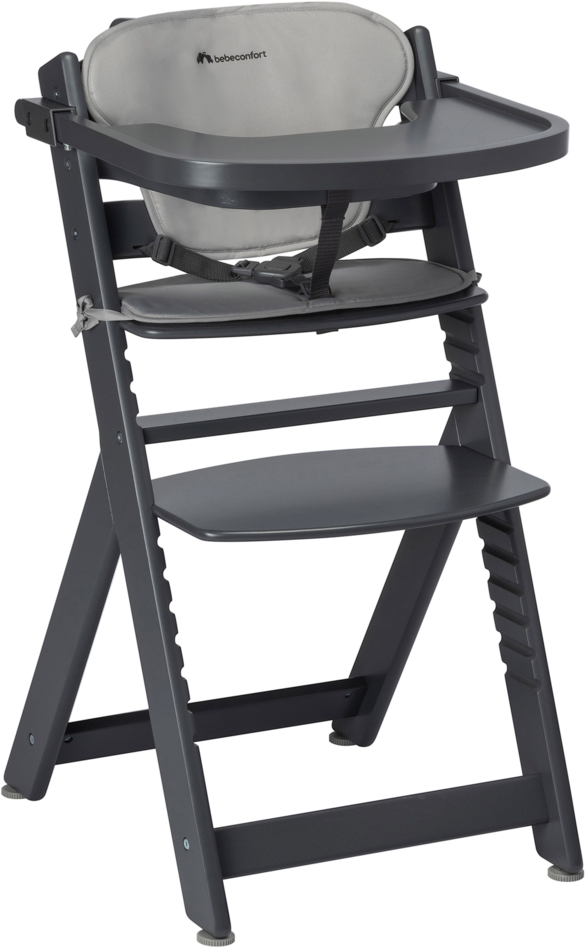 Стульчик для кормления с вкладышем Bebe Confort Timba Mineral Graphite (2771130210) фото 
