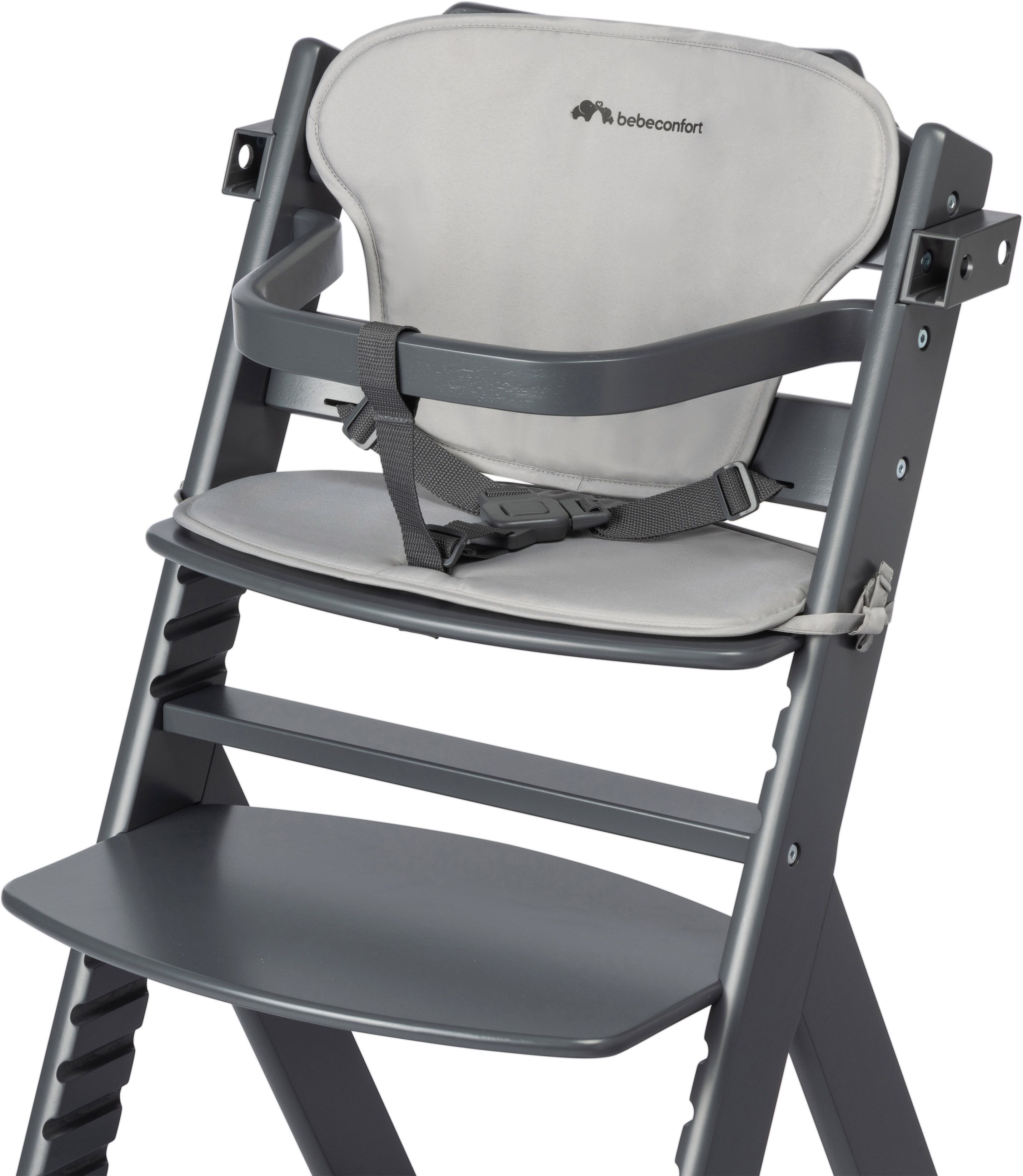 Стульчик для кормления с вкладышем Bebe Confort Timba Mineral Graphite (2771130210) фото 
