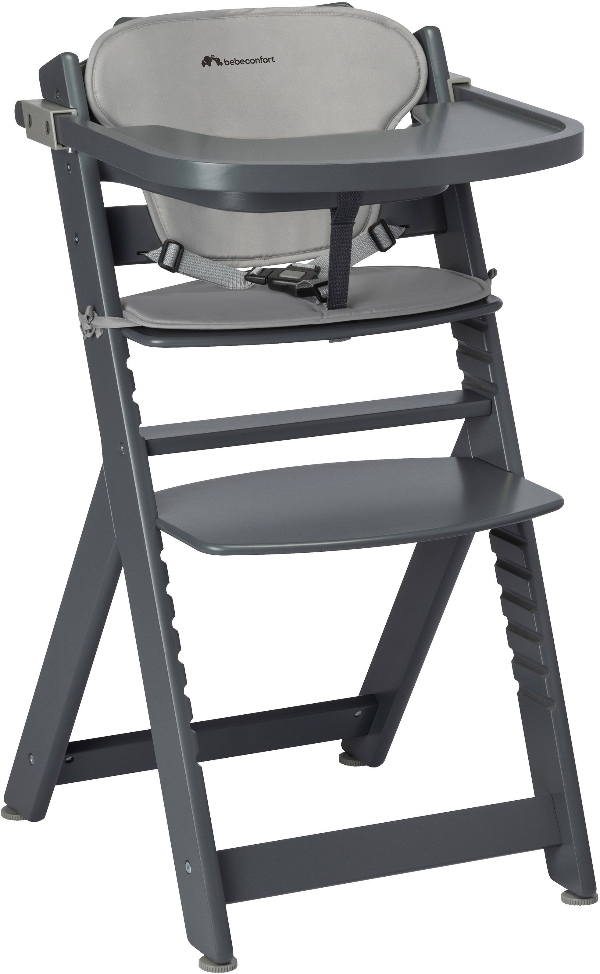 Стільчик для годування з вкладишем Bebe Confort Timba Grey Mist (2771440210)фото3