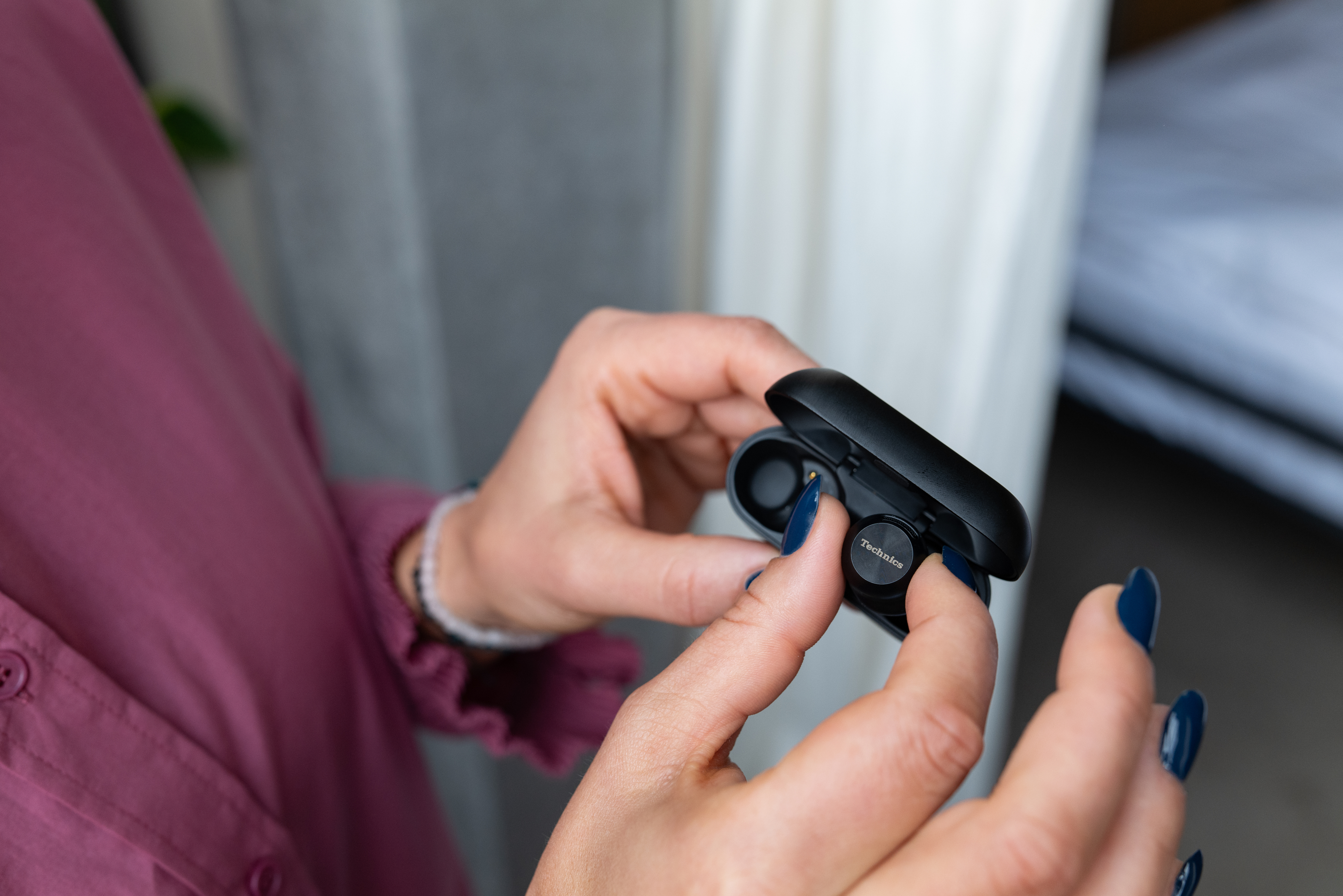 Навушники Technics EAH-AZ100 Black (EAH-AZ100E-K)фото11