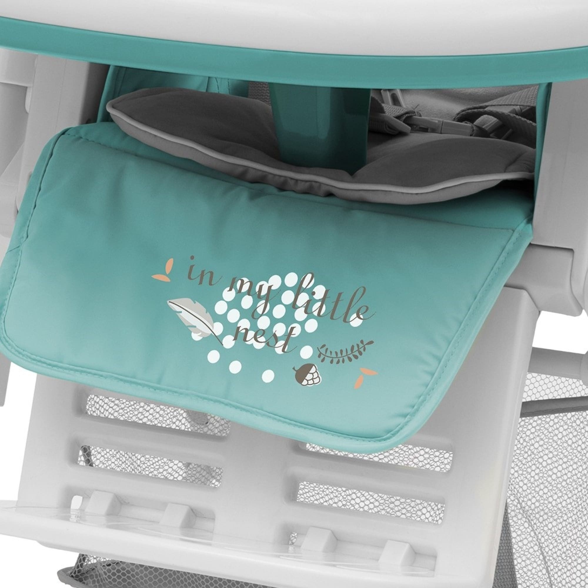 Стульчик для кормления Baby Design Pepe New 05 Turquoise (292095) фото 2