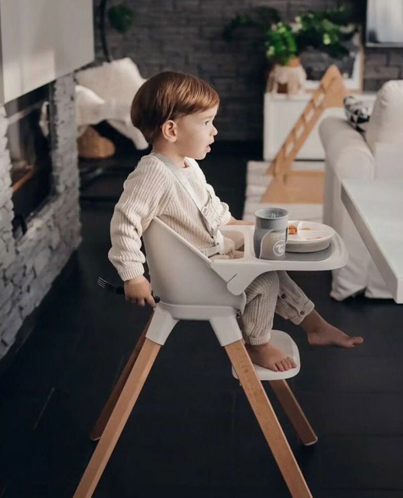 Стульчик для кормления Twistshake White (78888) фото 5