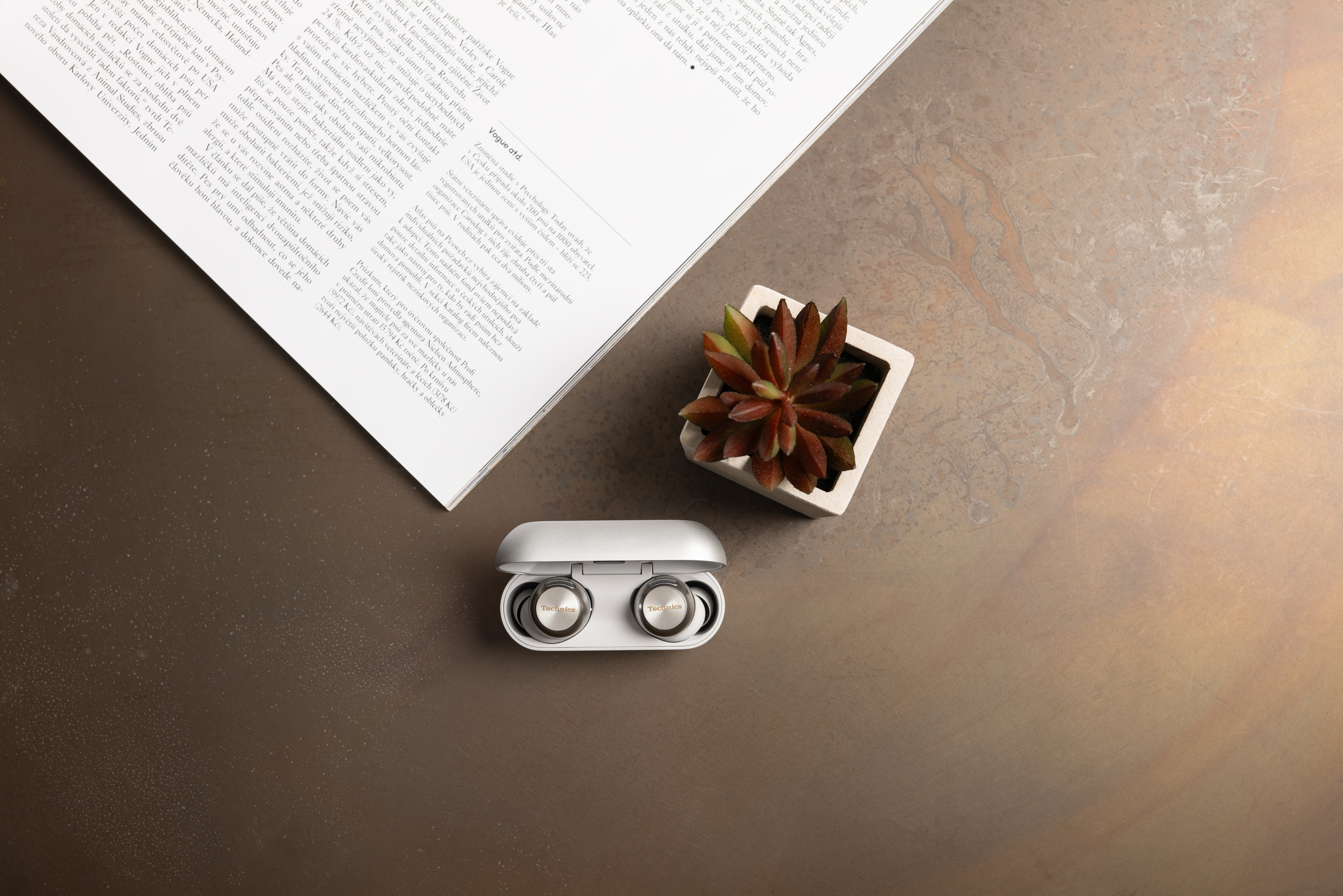 Навушники Technics EAH-AZ100 Silver (EAH-AZ100E-S)фото11