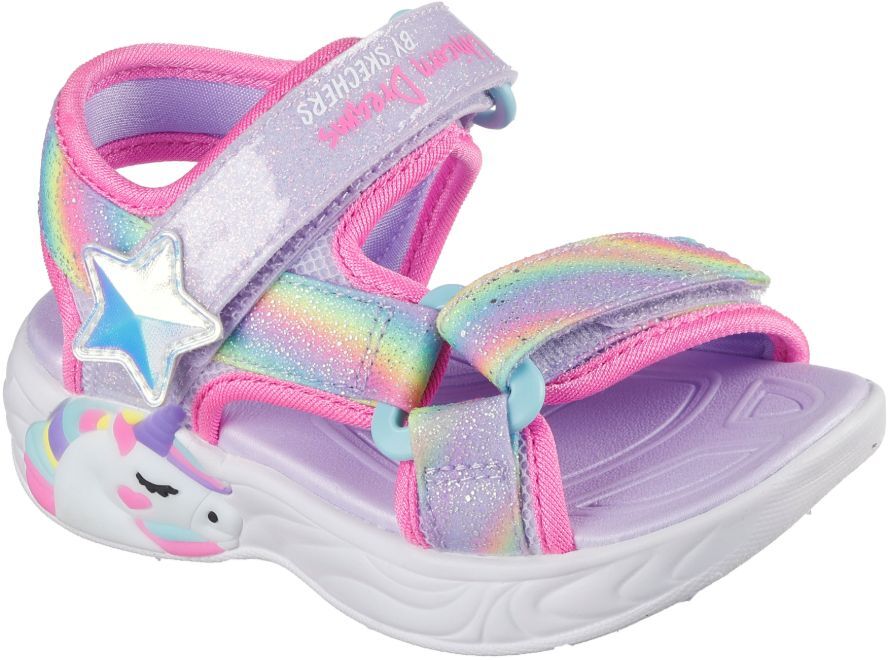 Сандалии для девочек Skechers Unicorn Dreams Sandal Dreamy Unicorns 303107N LVMT 25 (9 US) сиреневые фото4