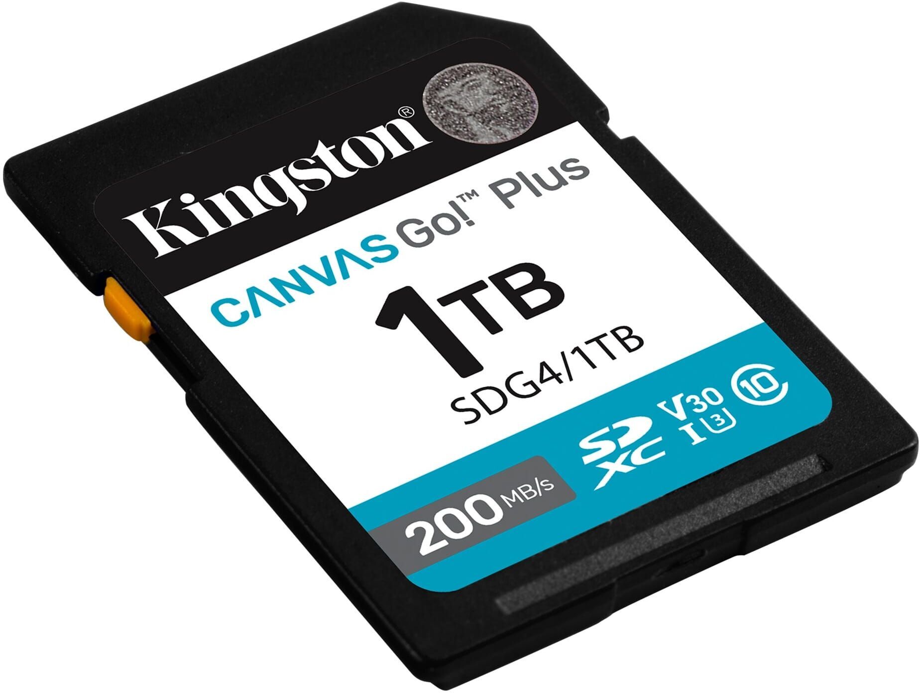 Карта пам'яті Kingston SD 1TB C10 UHS-I U3 V30 R200/W160MB/s (SDG4/1TB)фото2