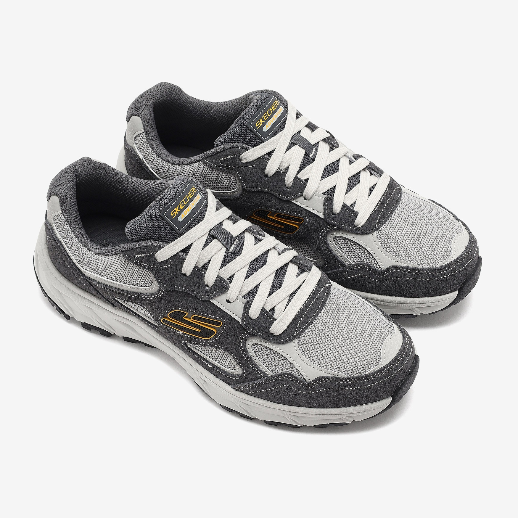 Кросівки чоловічі Skechers Hillcrest 2.0 - Cedar Wells 237803 GRY 43 (10 US) сірийфото