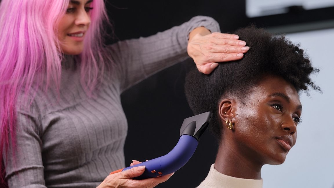 Фен Dyson HD18 Supersonic R Vinca Blue/Rose 522266-01 фото 7