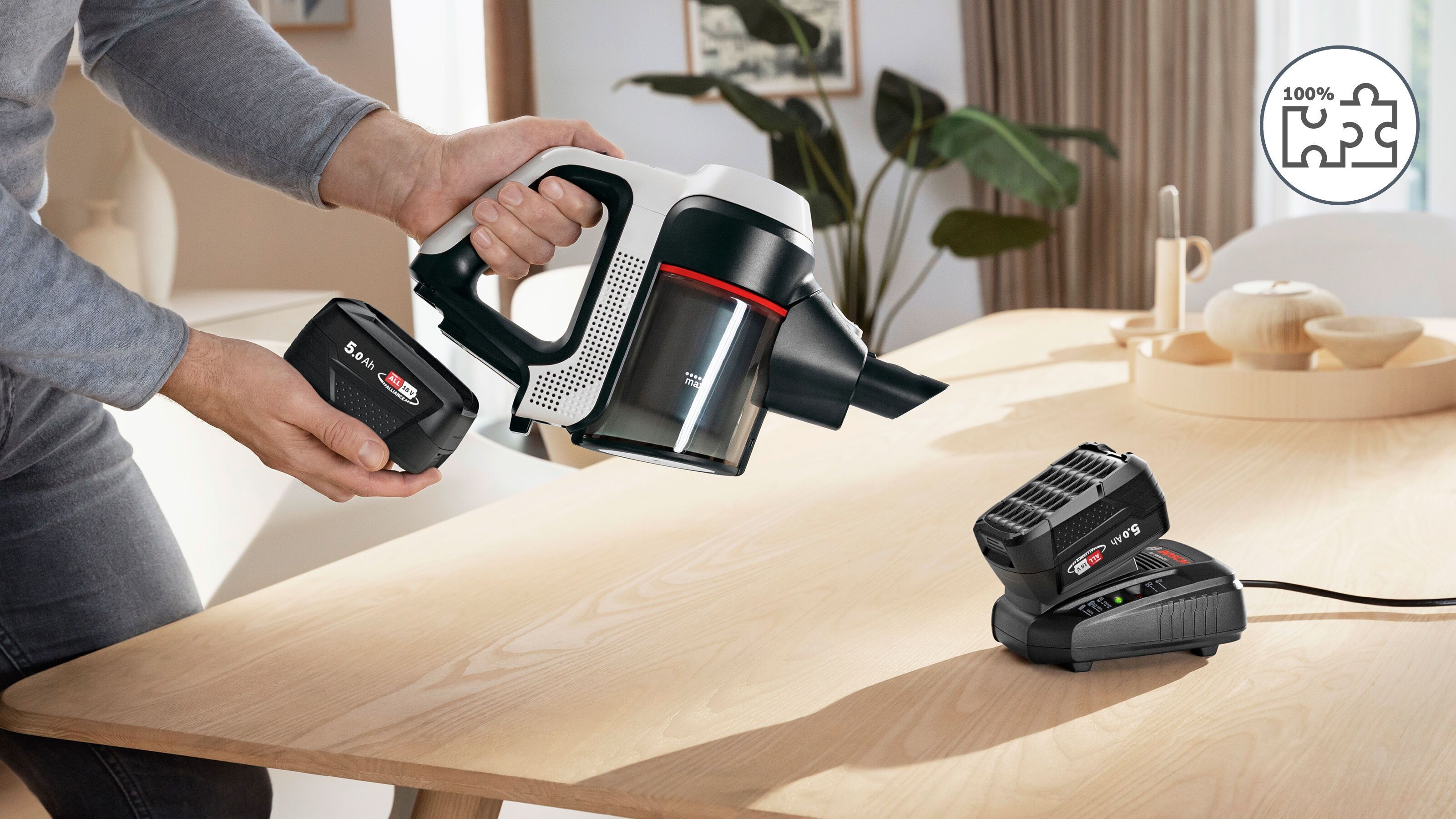 Аккумулятор Bosch BHZUB1850 фото 