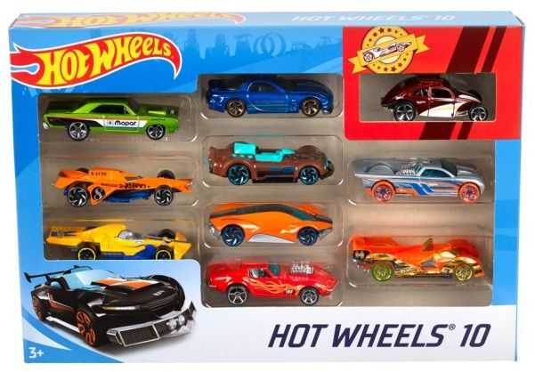 Автомобиль базовый Hot Wheels 10 шт. (54886) фото 5