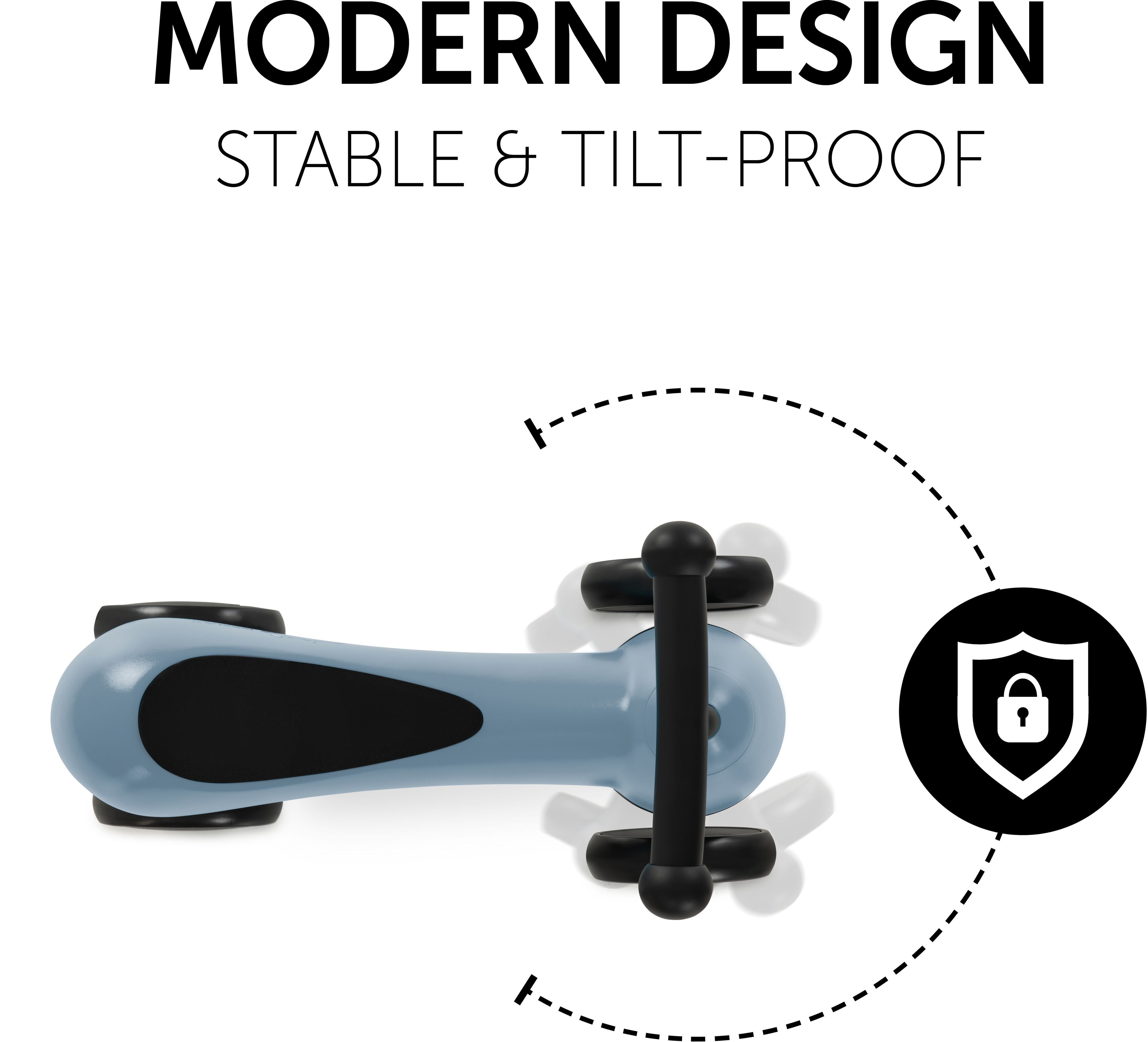 Біговел дитячий Hauck 1st Ride Four Matt Blue (80401-2)фото