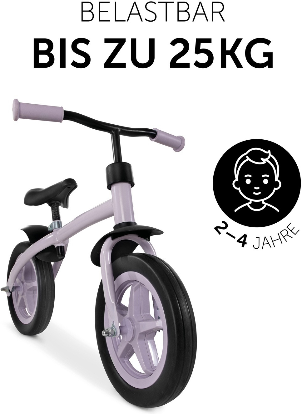 Біговел дитячий Hauck Super Rider 12 Lavender (81409-7)фото5