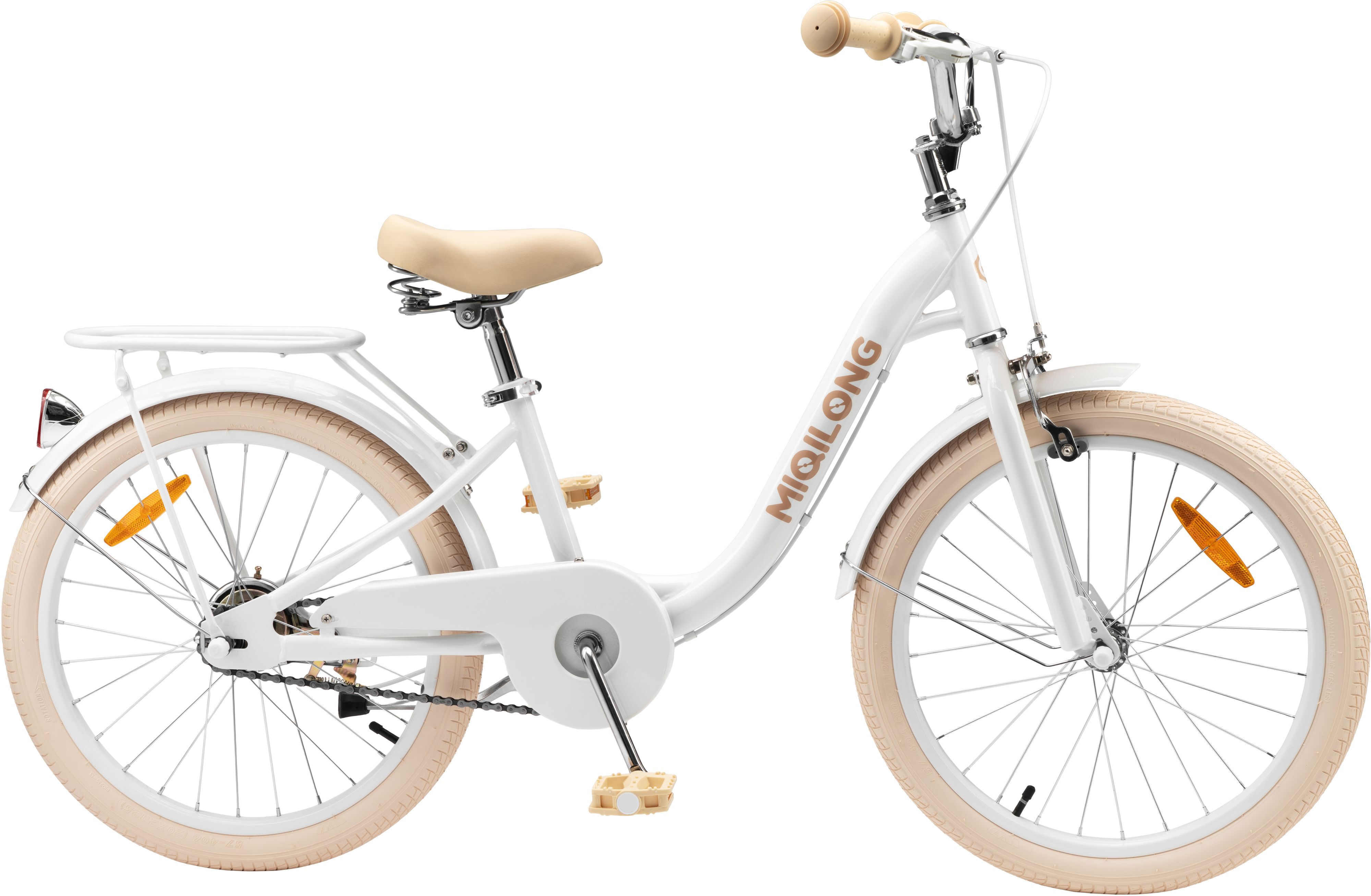 Детский велосипед Miqilong LS 20" белый (RBB-LS20-PEARL) фото 6