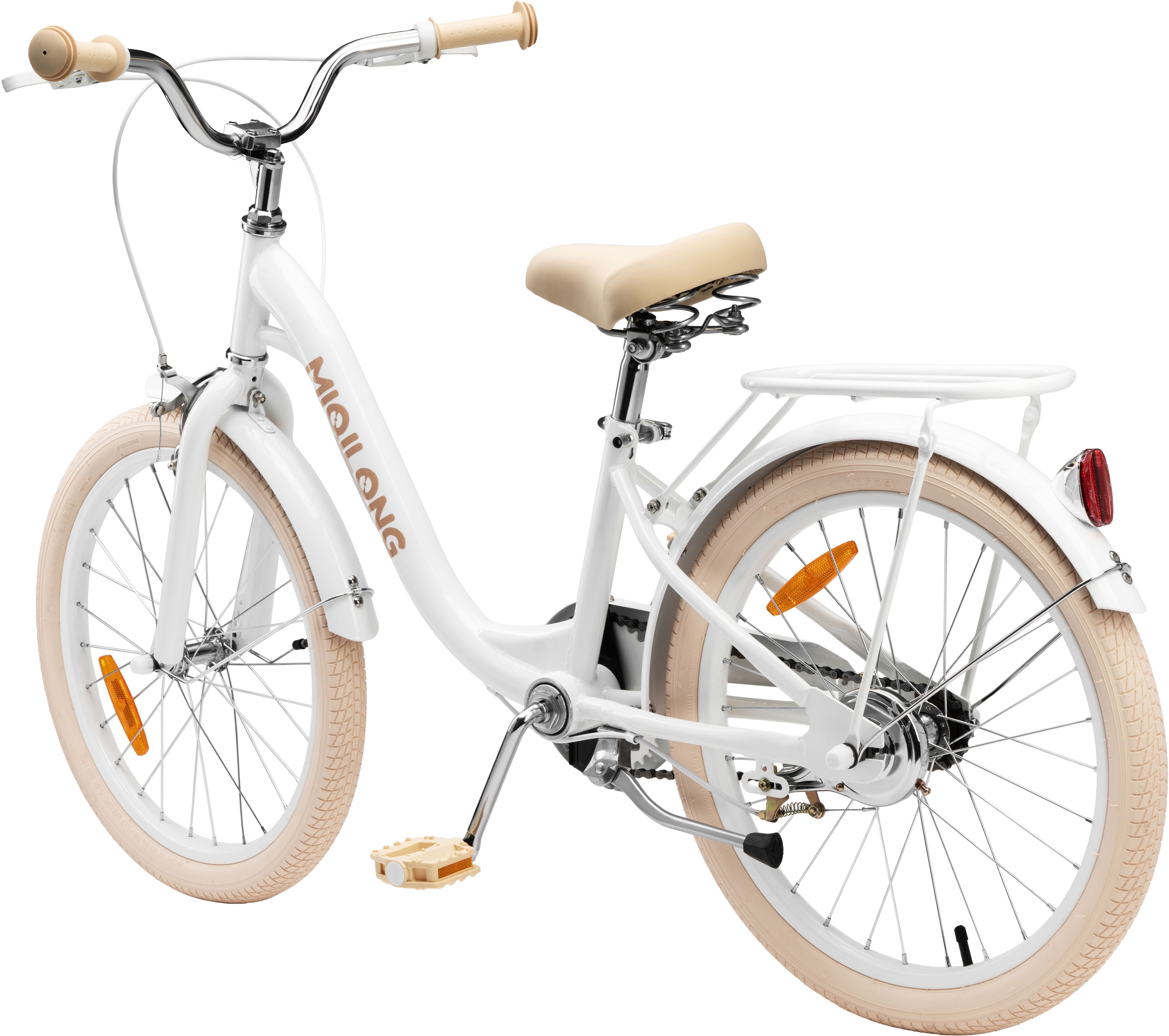 Детский велосипед Miqilong LS 20" белый (RBB-LS20-PEARL) фото 4