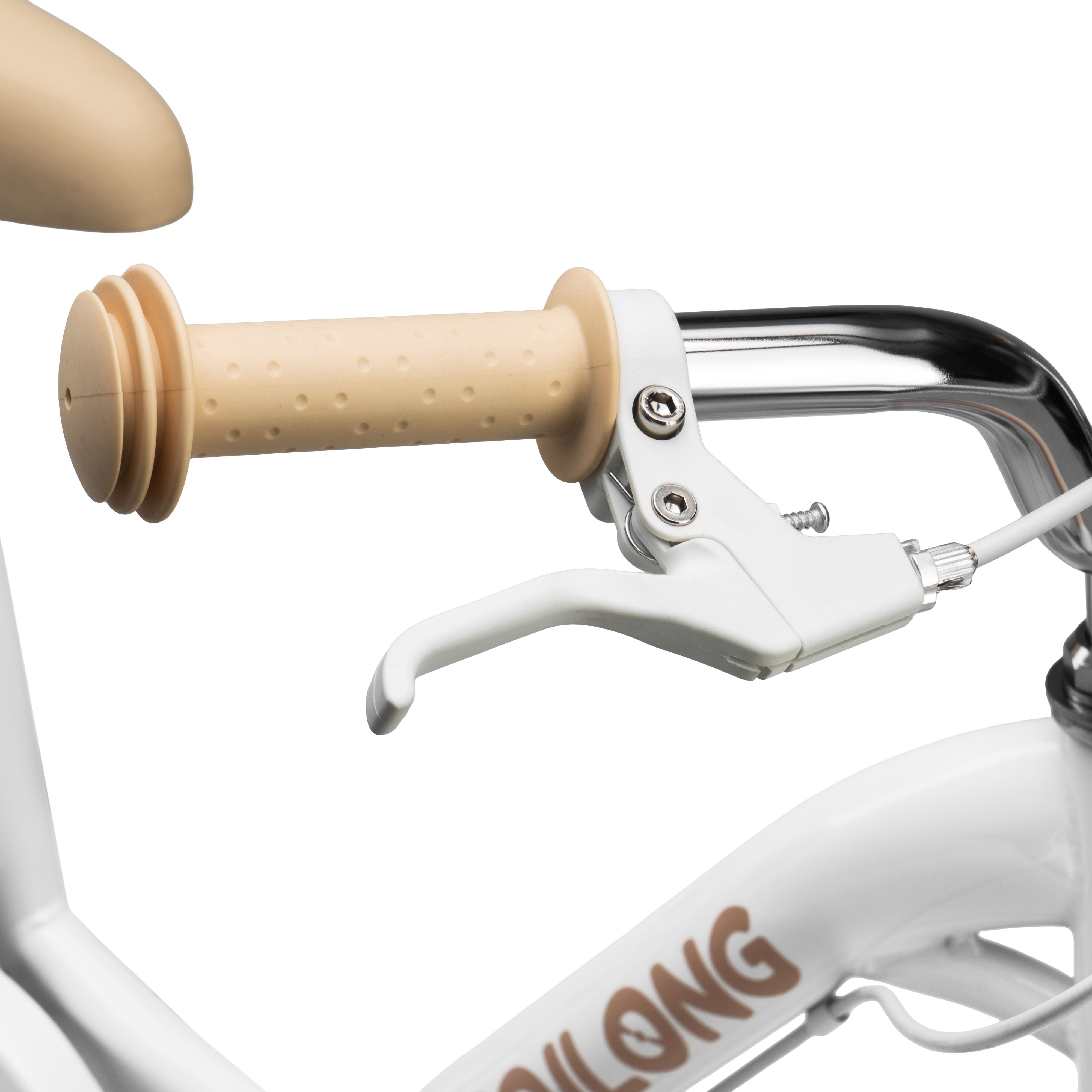 Детский велосипед Miqilong LS 20" белый (RBB-LS20-PEARL) фото 10