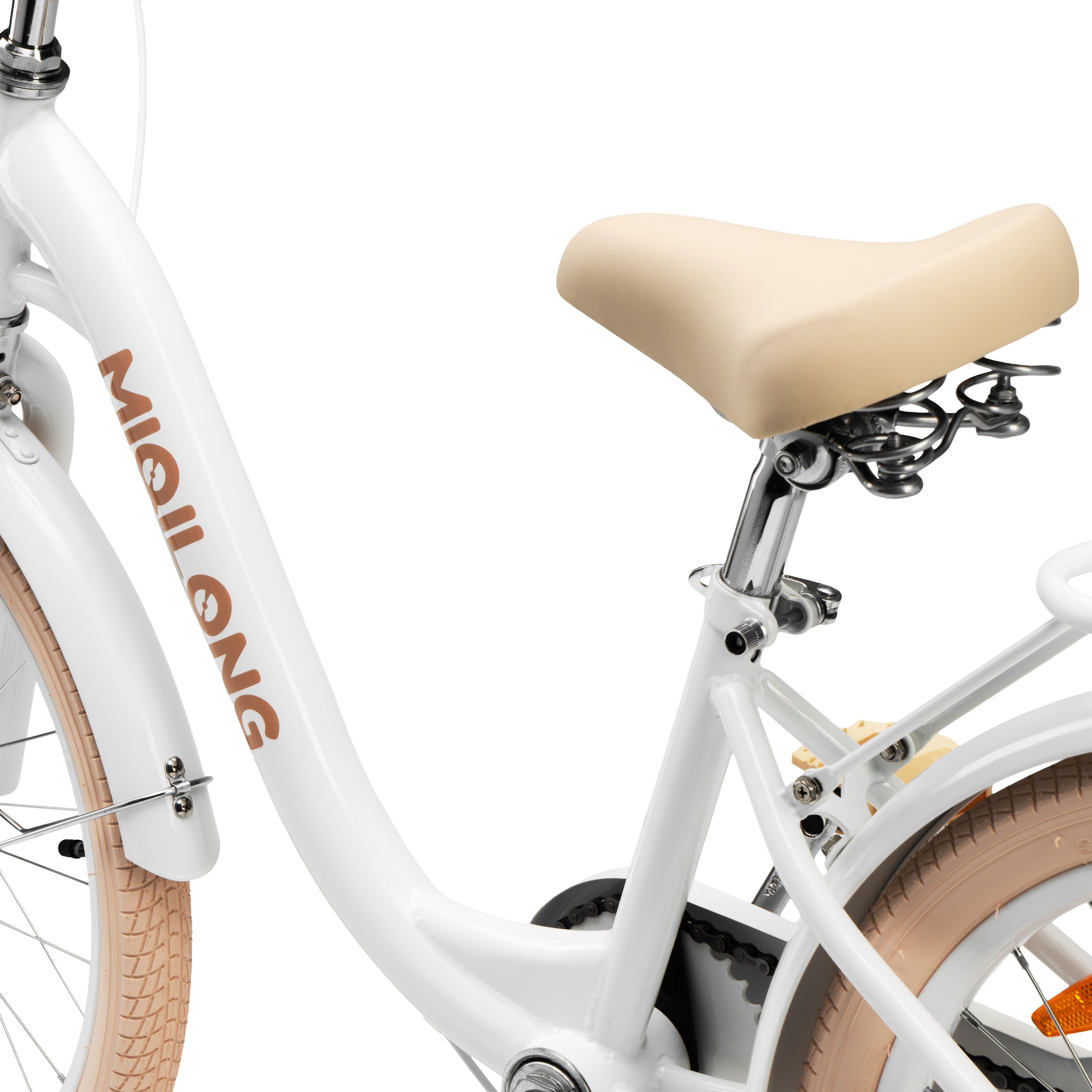 Детский велосипед Miqilong LS 20" белый (RBB-LS20-PEARL) фото 12