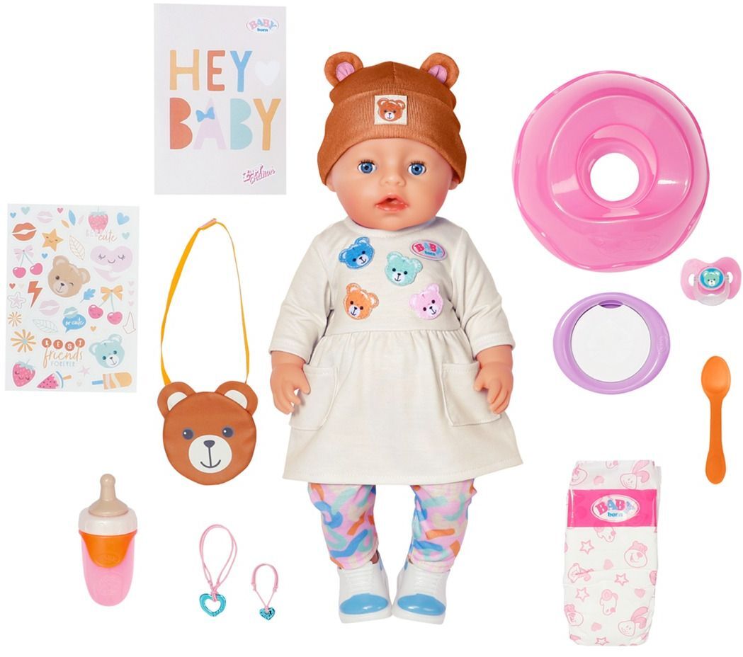 Лялька Baby Born Емма-Тедді (43 cm, з аксесуарами) (836651)фото3