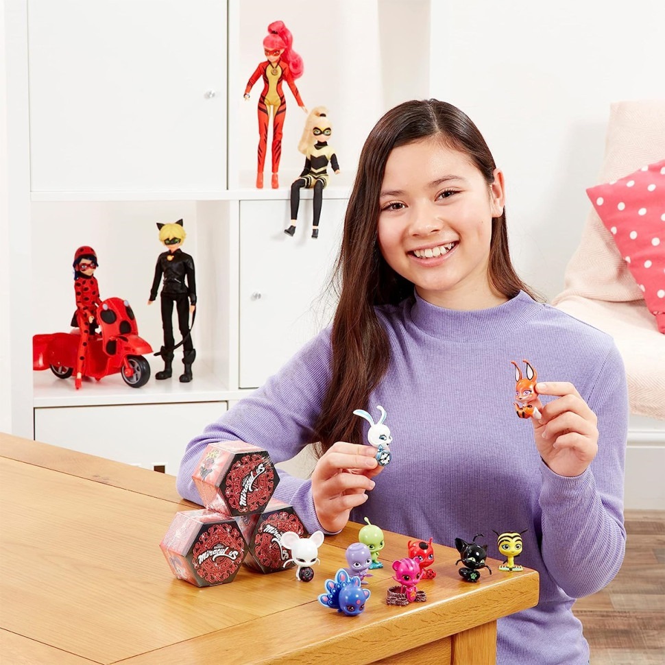 Фігурка "Леді Баг та Супер-Кіт", Коробочка-сюрприз з Квамі (в асорт., в диспл.) (50500)фото