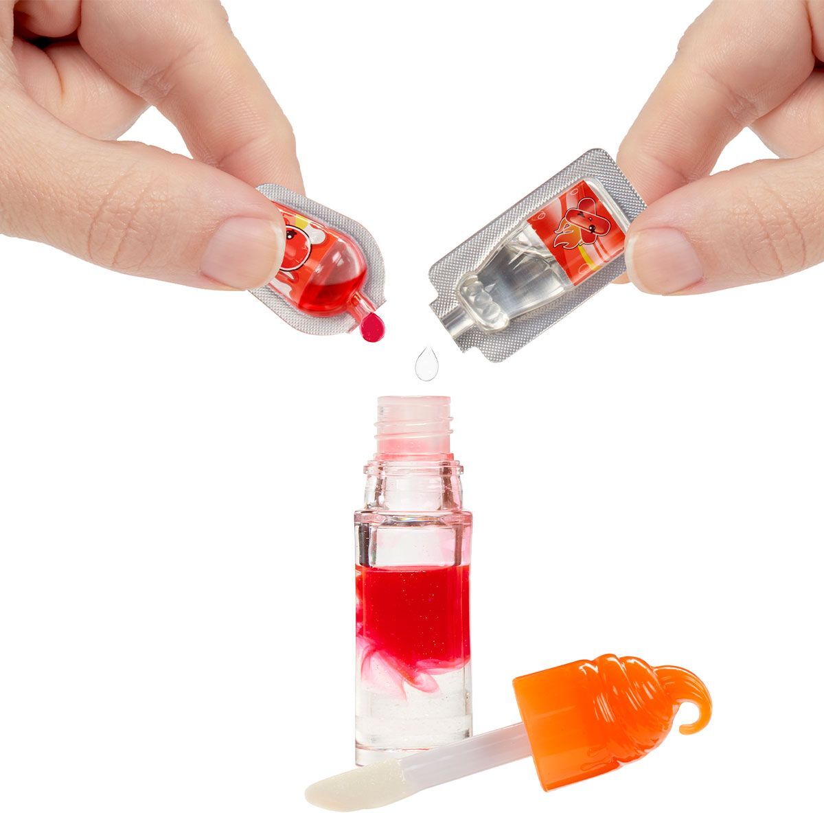 Игровой набор с куклой и блеском для губ Yummiland S2 Корица Амбер (525615) фото 