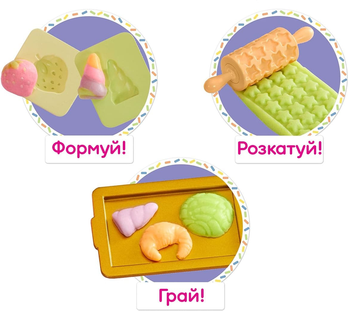 Игровой набор с куклой Rainbow High серии "Littles" Кондитерская Кенди (с акс.) (522058) фото 