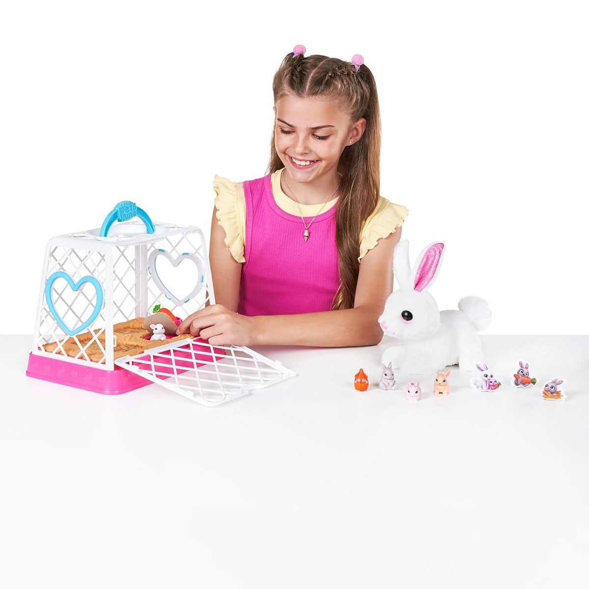 Інтерактивний ігровий набір Pets Alive Крольчиха з Сюрпризом (9554)фото