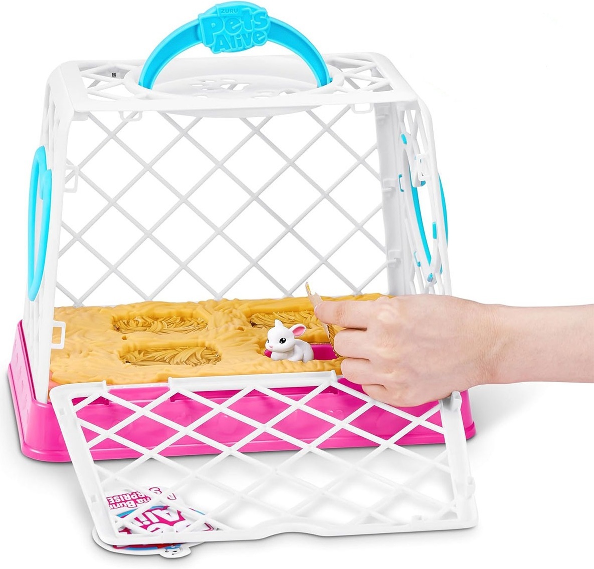 Інтерактивний ігровий набір Pets Alive Крольчиха з Сюрпризом (9554)фото