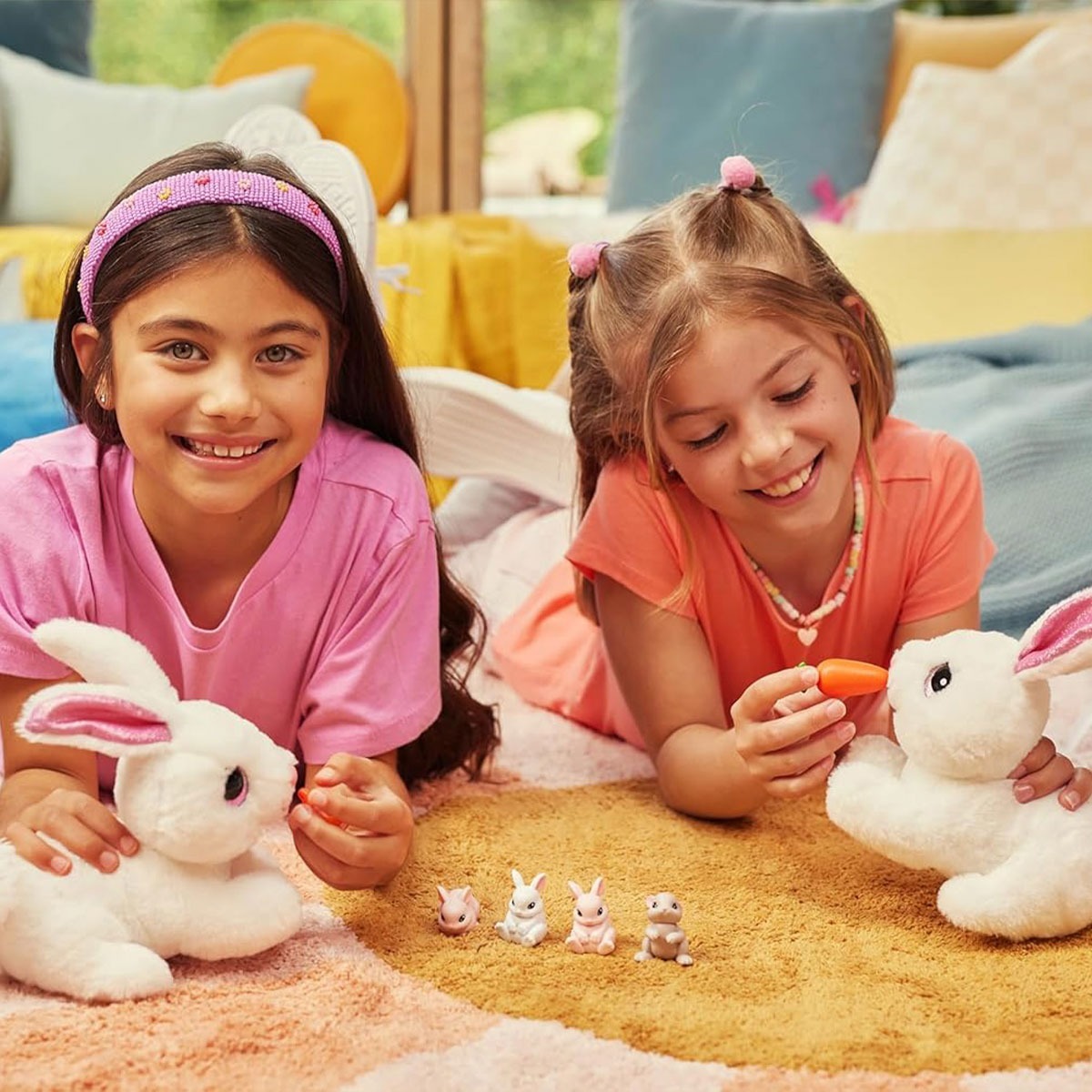 Інтерактивний ігровий набір Pets Alive Крольчиха з Сюрпризом (9554)фото