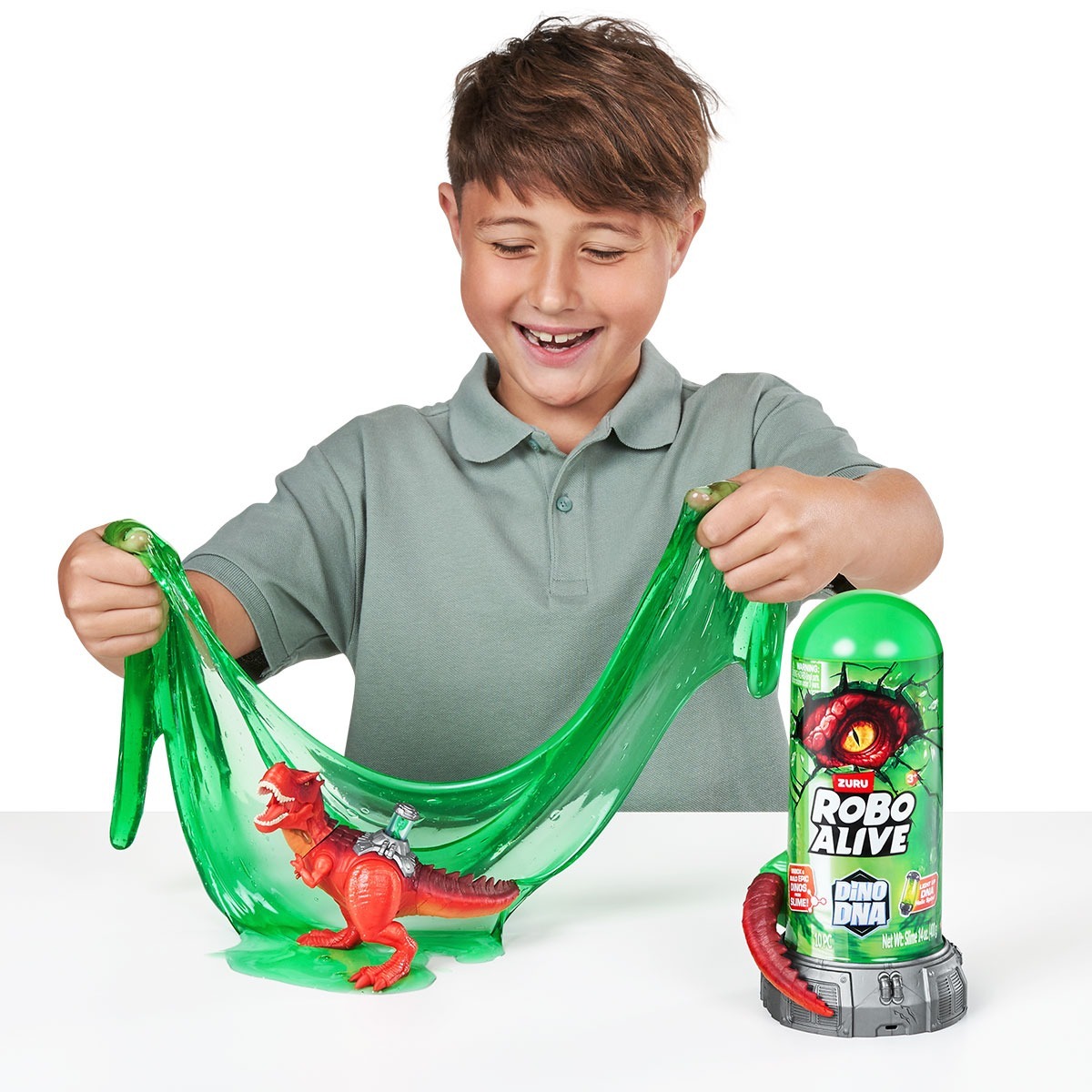 Інтерактивний ігровий набір Robo Alive S1 Днк Тиранозавра (71139A)фото7