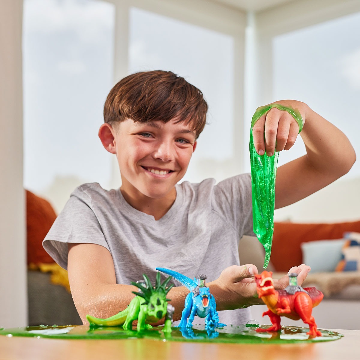 Інтерактивний ігровий набір Robo Alive S1 Днк Тиранозавра (71139A)фото9