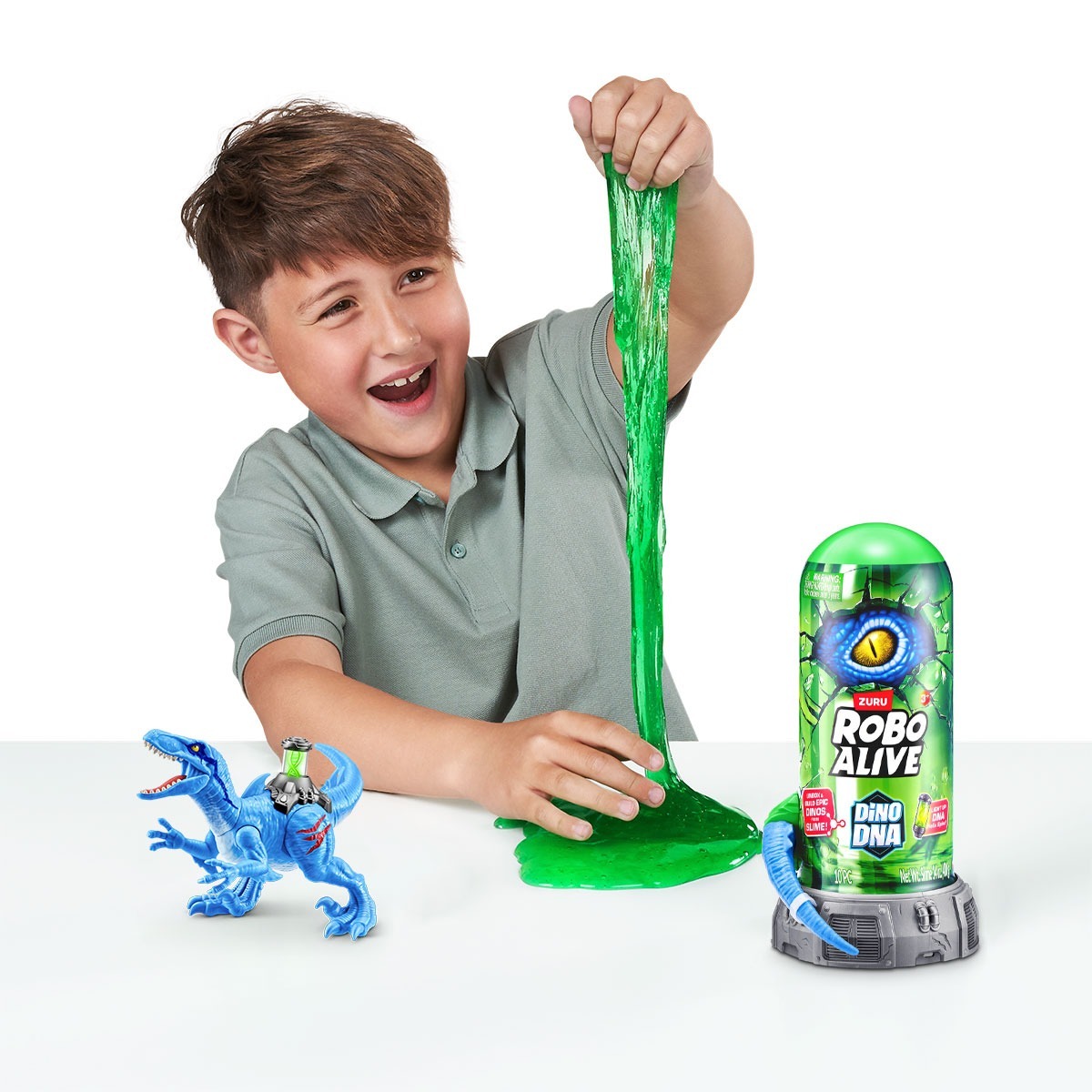 Інтерактивний ігровий набір Robo Alive S1 - Днк Велоцизавра (71139B)фото7