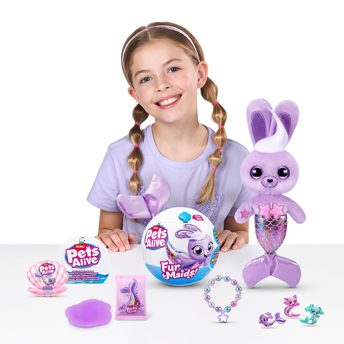 Інтерактивний ігровий набір Pets Alive серії "Furmaids" S1 Кролик Старлет (9555B)фото
