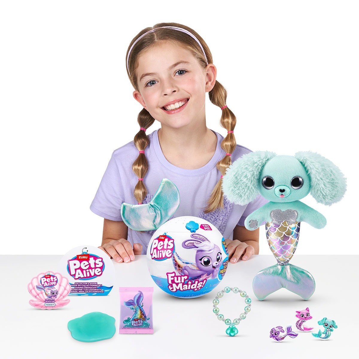 Интерактивный игровой набор Pets Alive серии "Furmaids" S1 Щенок Даззи (9555D) фото 