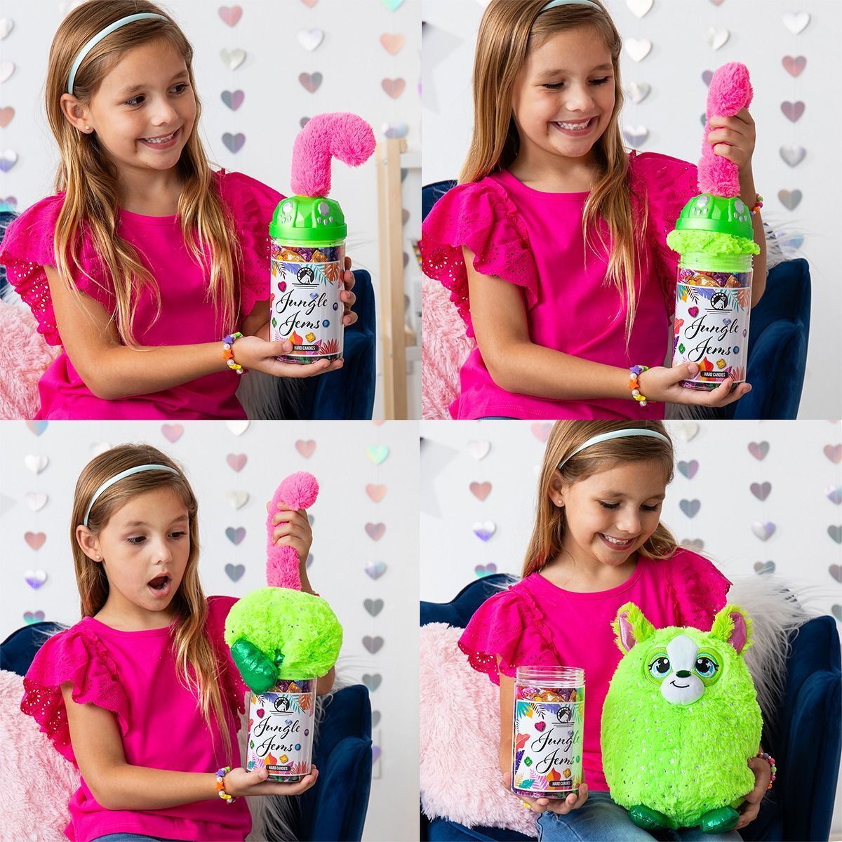 М'яка іграшка Misfittens серії "Gemstones" W1 - Звірятко в банку (в асорт.), (03962)фото