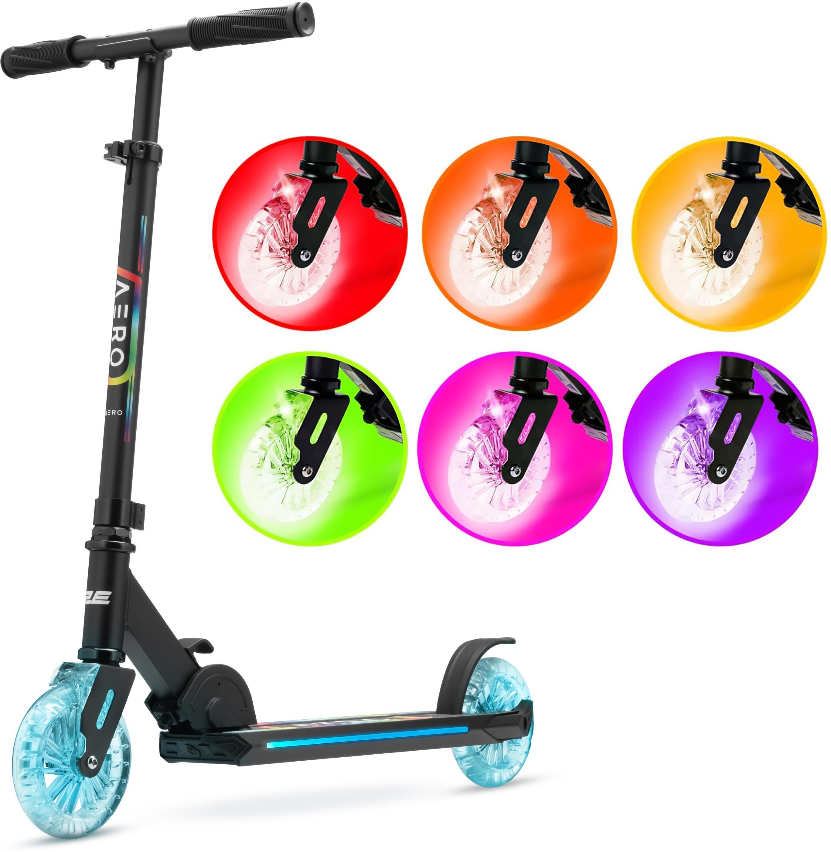 Самокат 2E Aero MAX RGB (AERO-145-RGB) фото 2