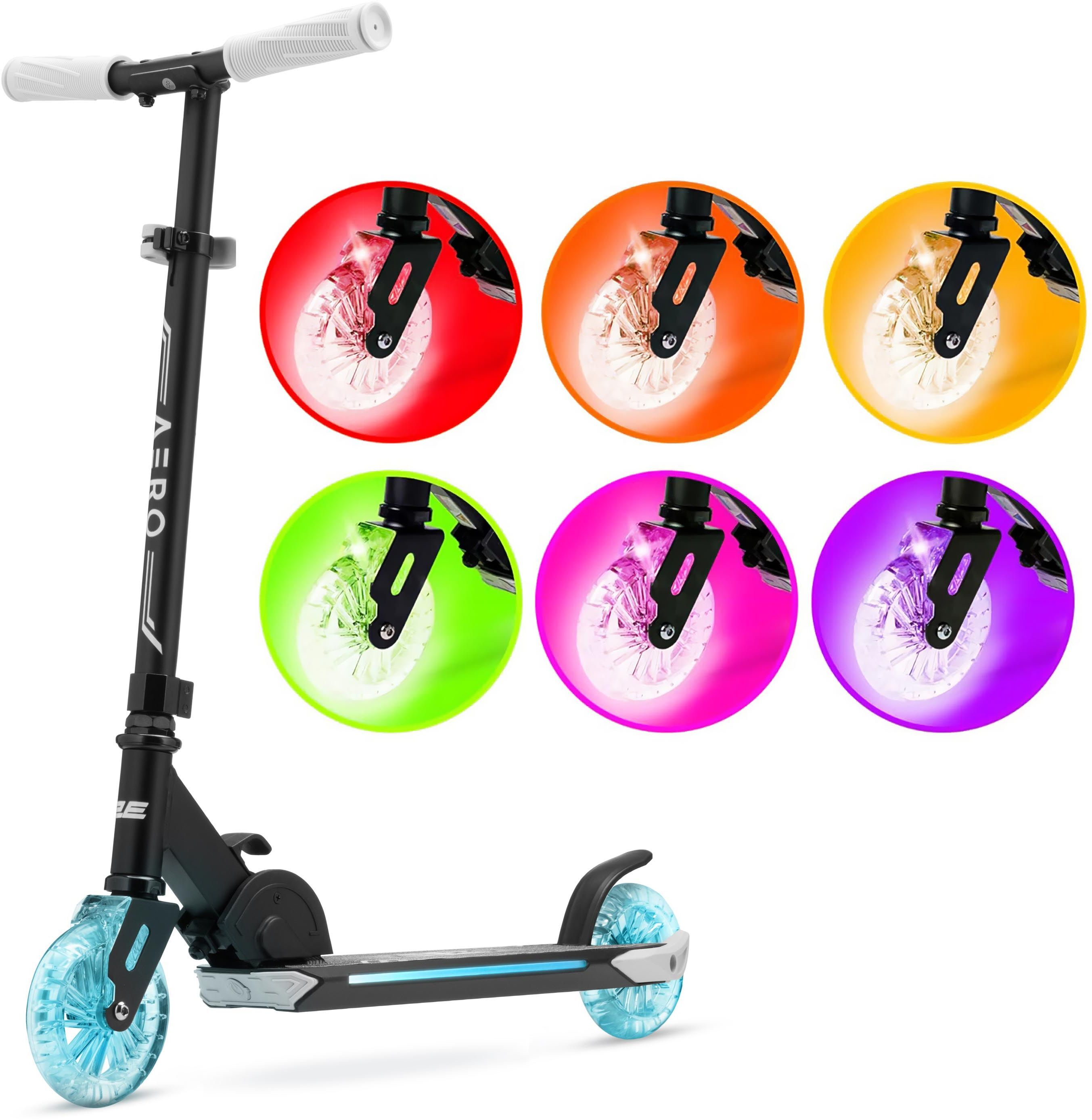 Самокат 2E Aero RGB (AERO-125-RGB)фото2