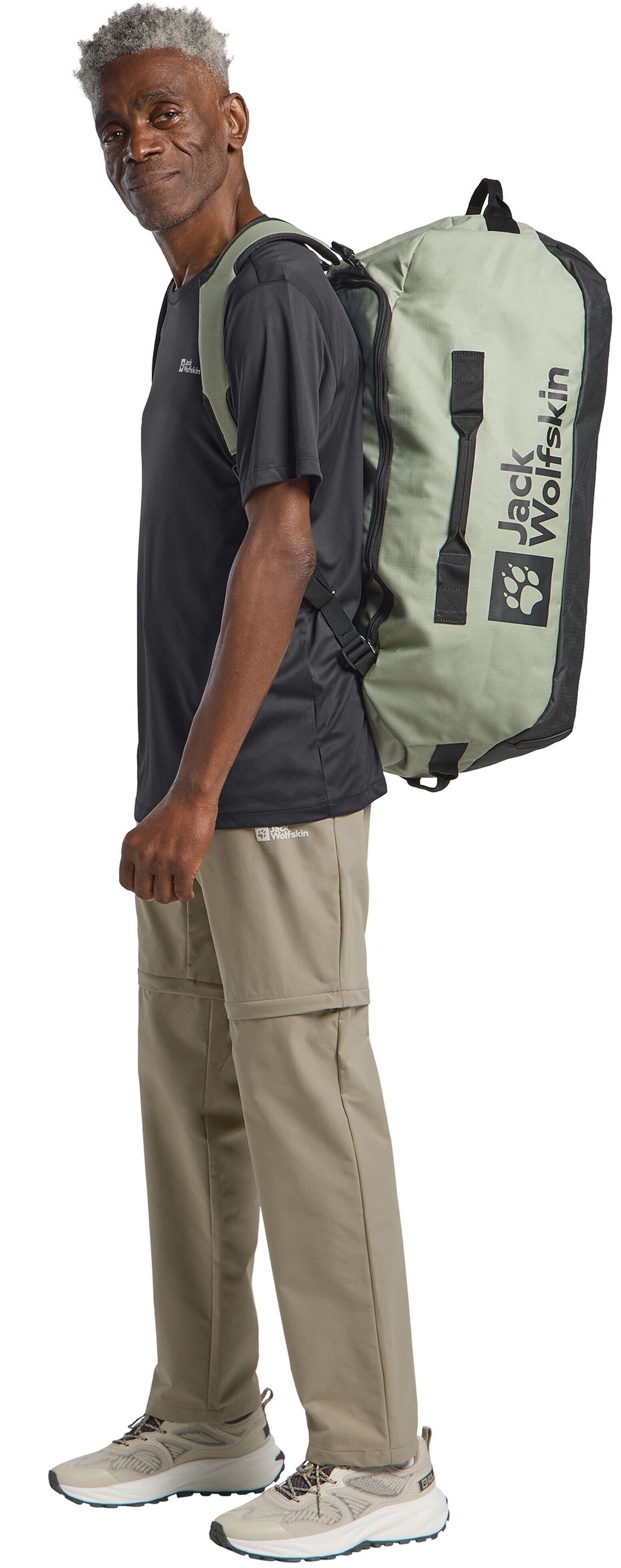 Футболка мужская Jack Wolfskin Tech T M A63293-6350 50-52 L черный фото 8