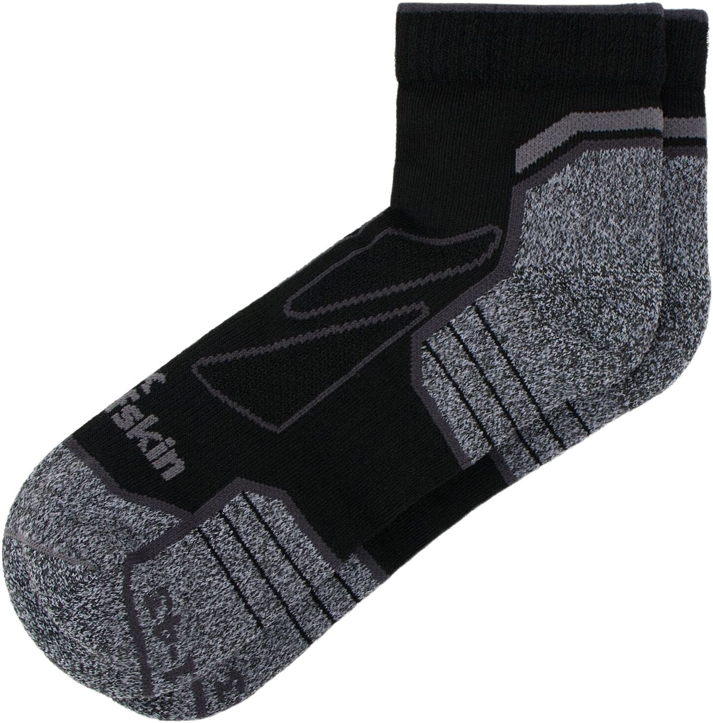 Шкарпетки трекінгові Jack Wolfskin Vojo Light Sock Low C A63867-6000 38-40 чорнийфото3
