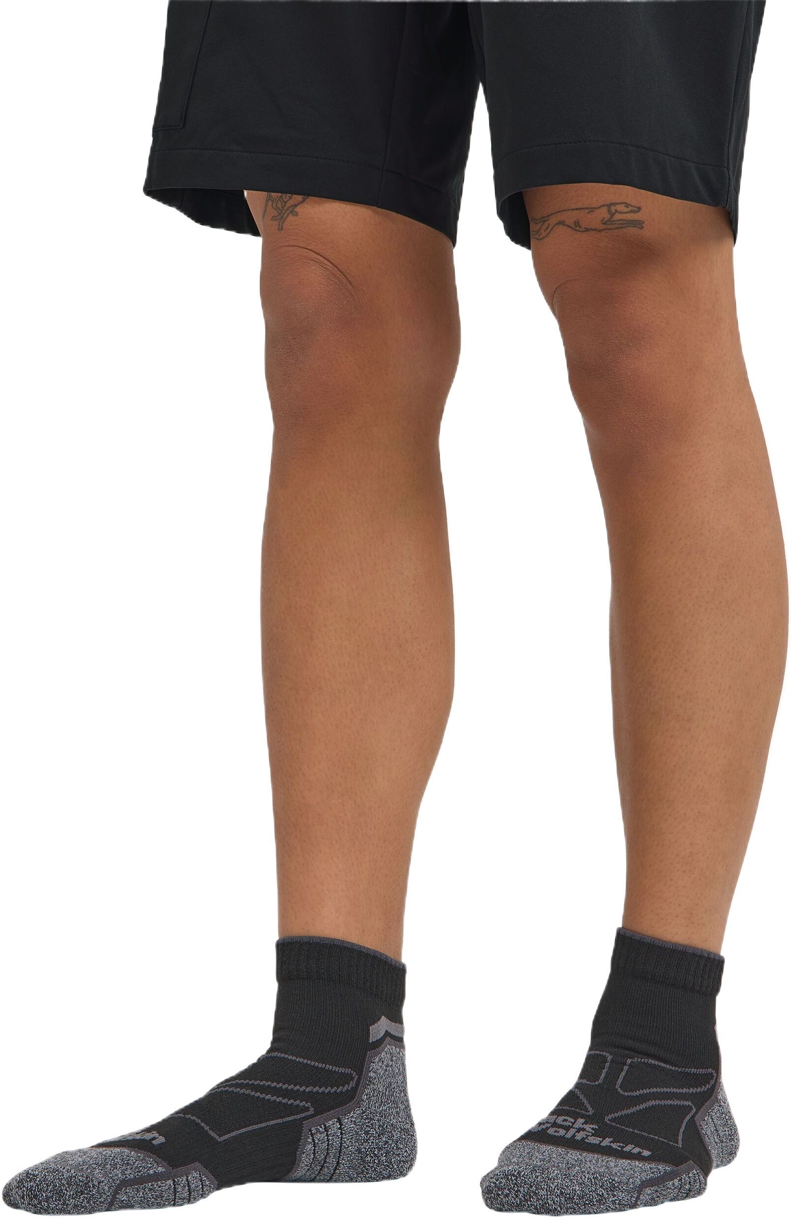 Шкарпетки трекінгові Jack Wolfskin Vojo Light Sock Low C A63867-6000 38-40 чорнийфото7