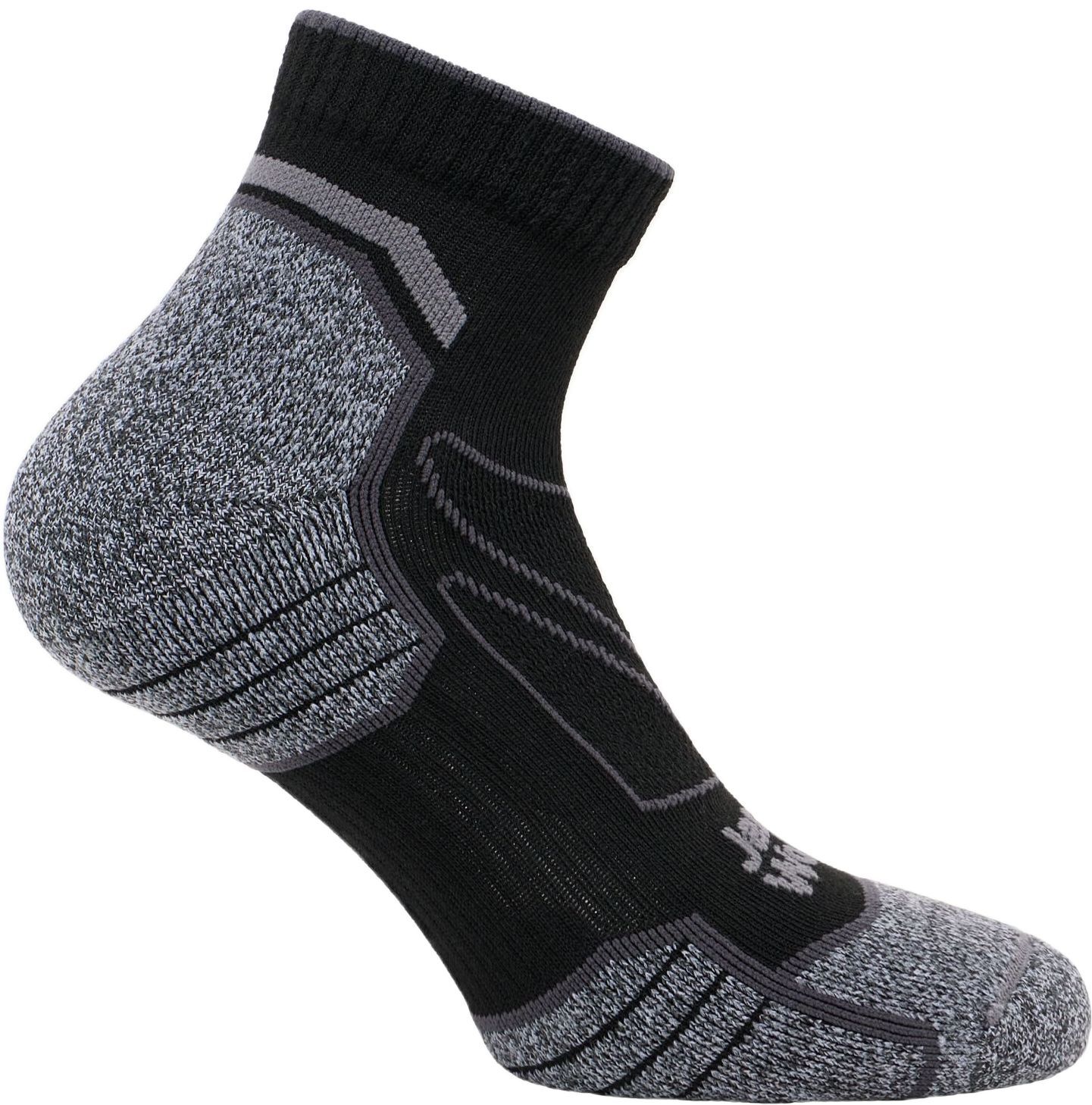 Шкарпетки трекінгові Jack Wolfskin Vojo Light Sock Low C A63867-6000 38-40 чорнийфото2