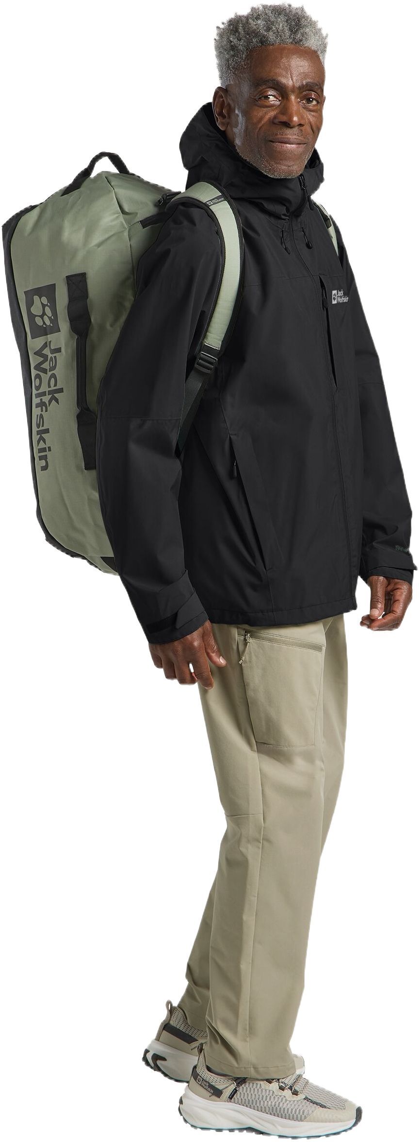 Ветровка мужская Jack Wolfskin Tempest 2L Jkt M A63900-6000 50-52 L черный фото 7