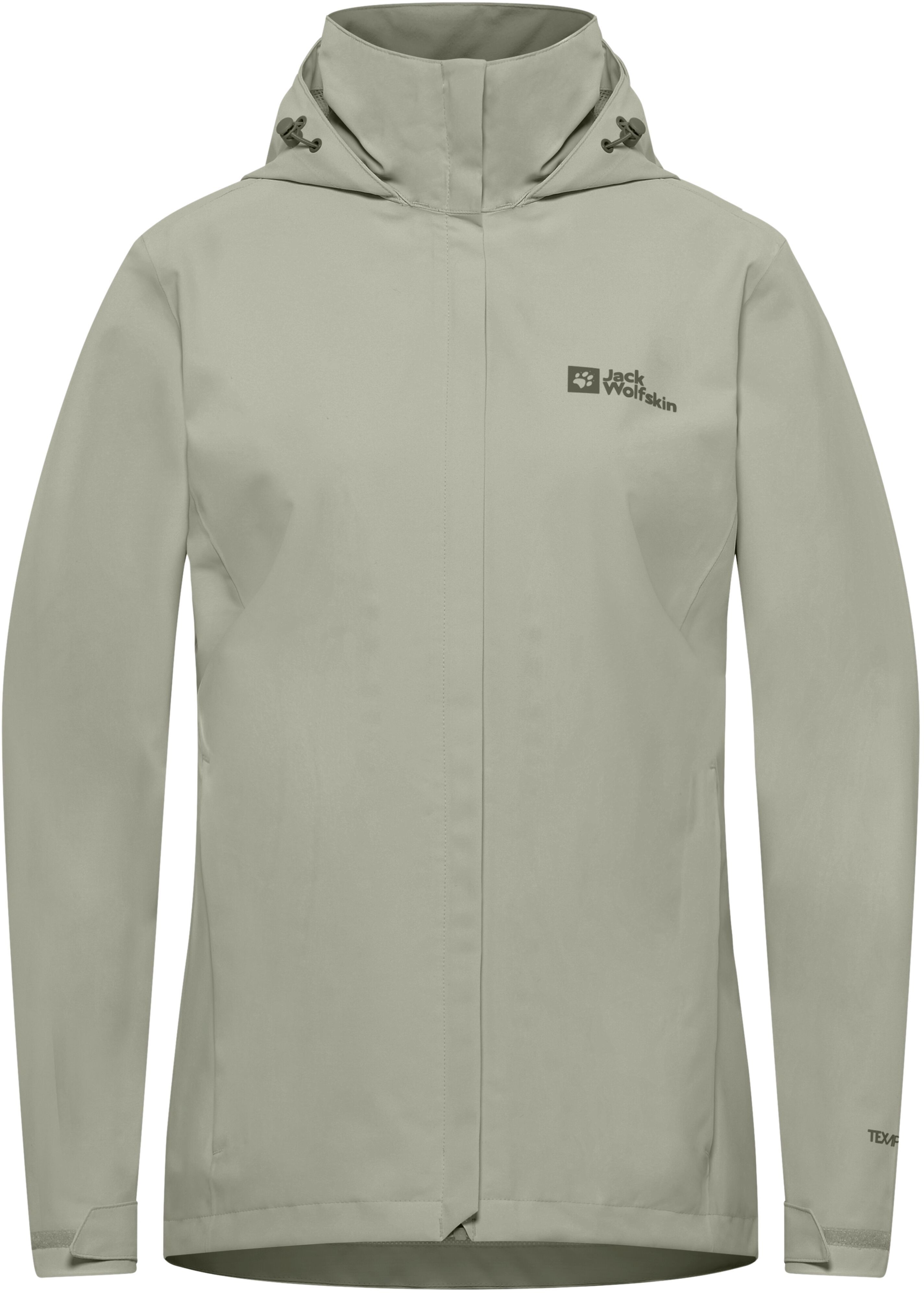 Ветровка женская Jack Wolfskin Trailtime 2L Jkt A63902-4137 42-44 L зеленый фото 3