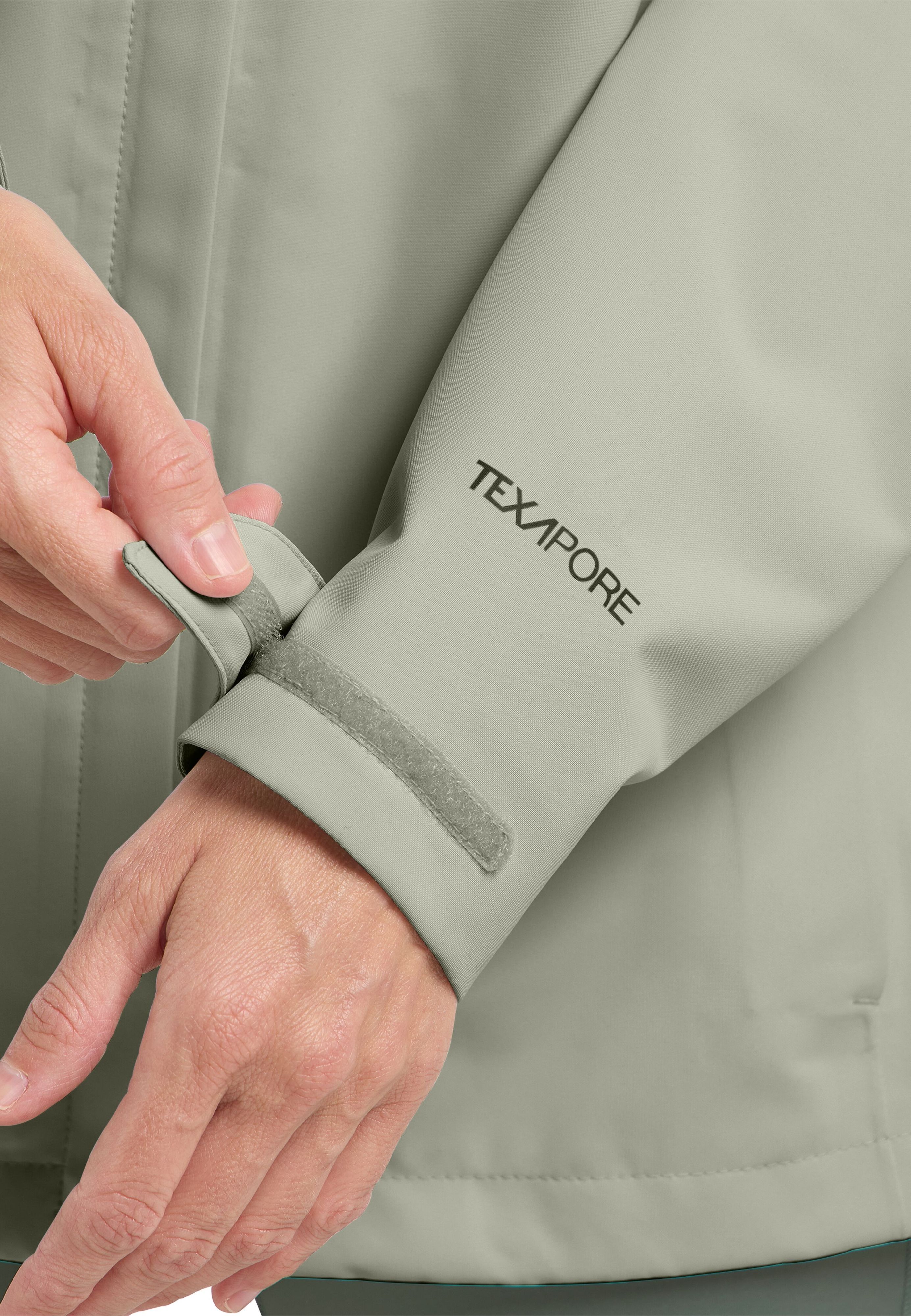 Ветровка женская Jack Wolfskin Trailtime 2L Jkt A63902-4137 42-44 L зеленый фото 10