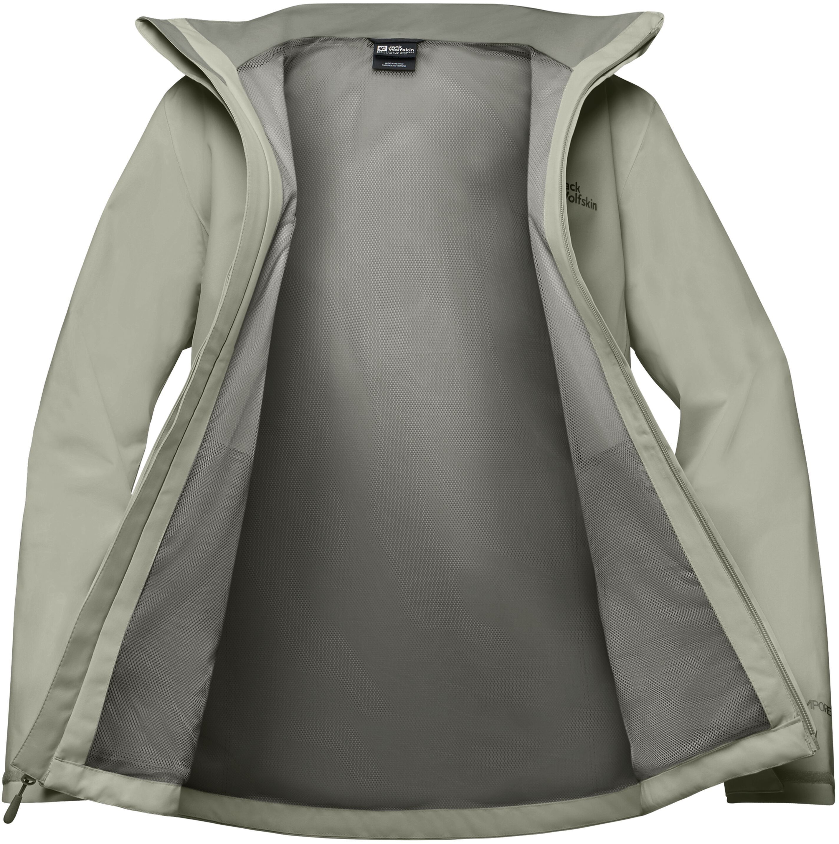 Ветровка женская Jack Wolfskin Trailtime 2L Jkt A63902-4137 42-44 L зеленый фото 6