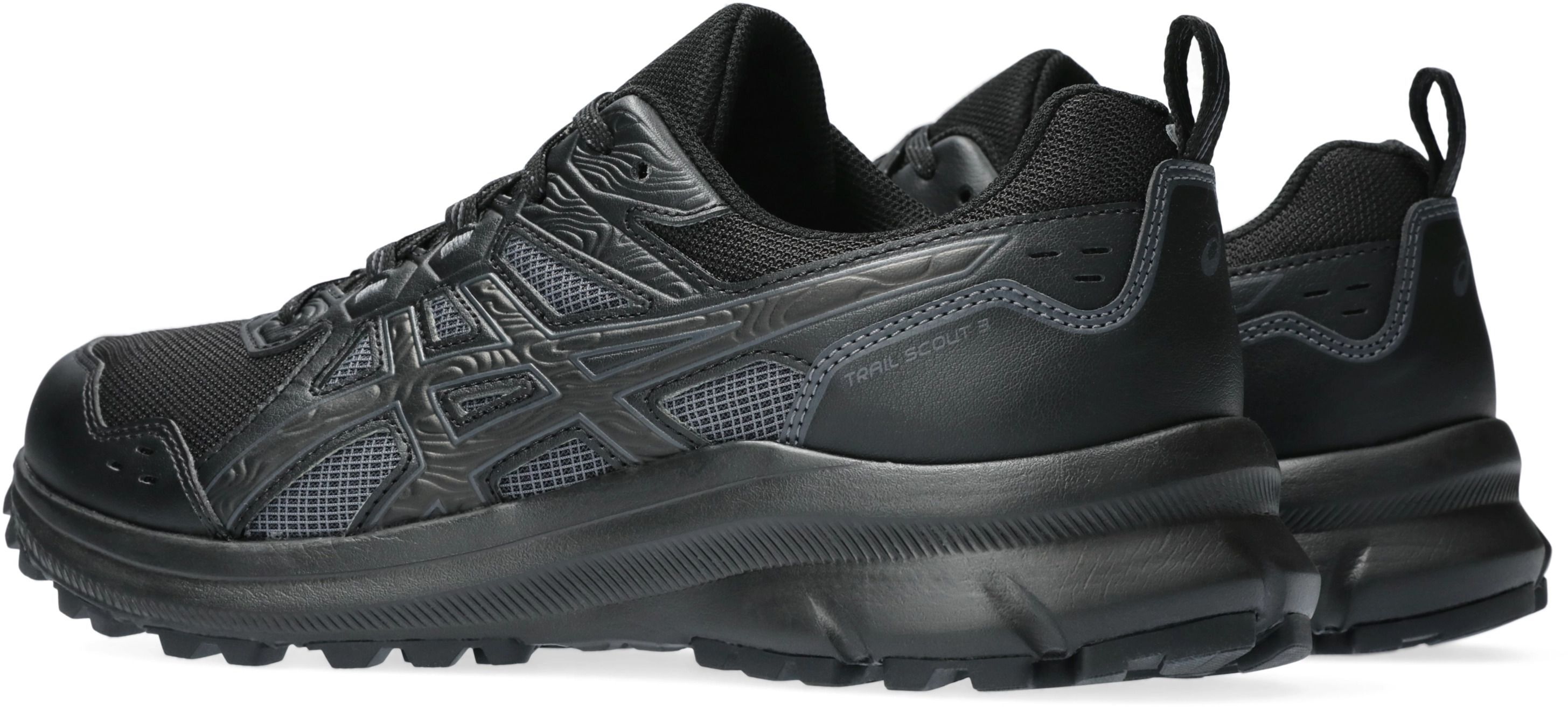 Кроссовки мужские Asics Trail Scout 3 1011B700-002 48 (13 US) черные фото 4