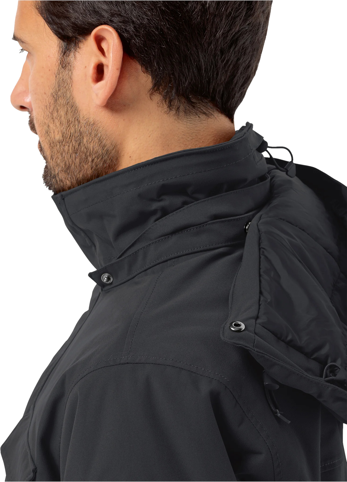 Парка мужская Jack Wolfskin Glacier Canyon Parka 1107674_6000 56 XL черная фото 4