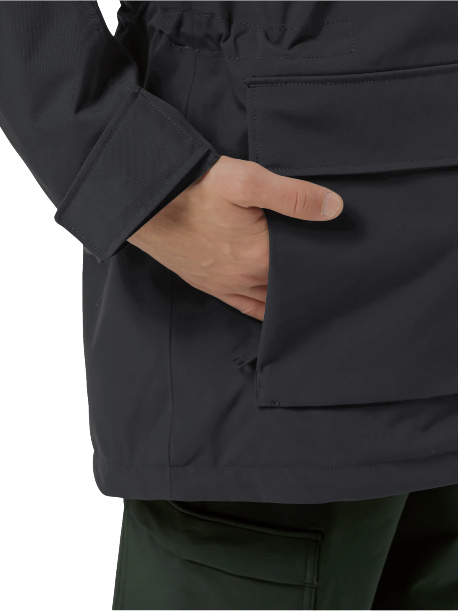 Парка мужская Jack Wolfskin Glacier Canyon Parka 1107674_6000 56 XL черная фото 6