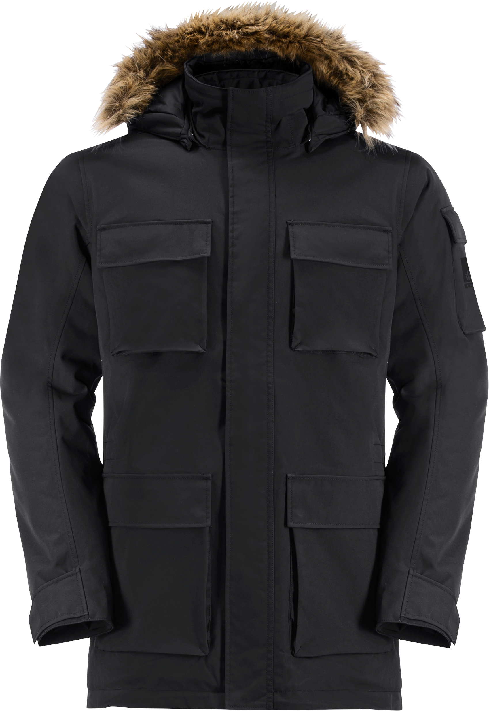 Парка мужская Jack Wolfskin Glacier Canyon Parka 1107674_6000 56 XL черная фото 7