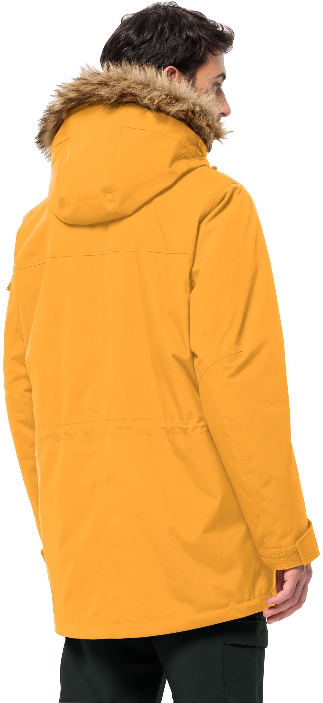 Парка мужская Jack Wolfskin Glacier Canyon Parka 1107674_M0042 50-52 L горчичная фото 2
