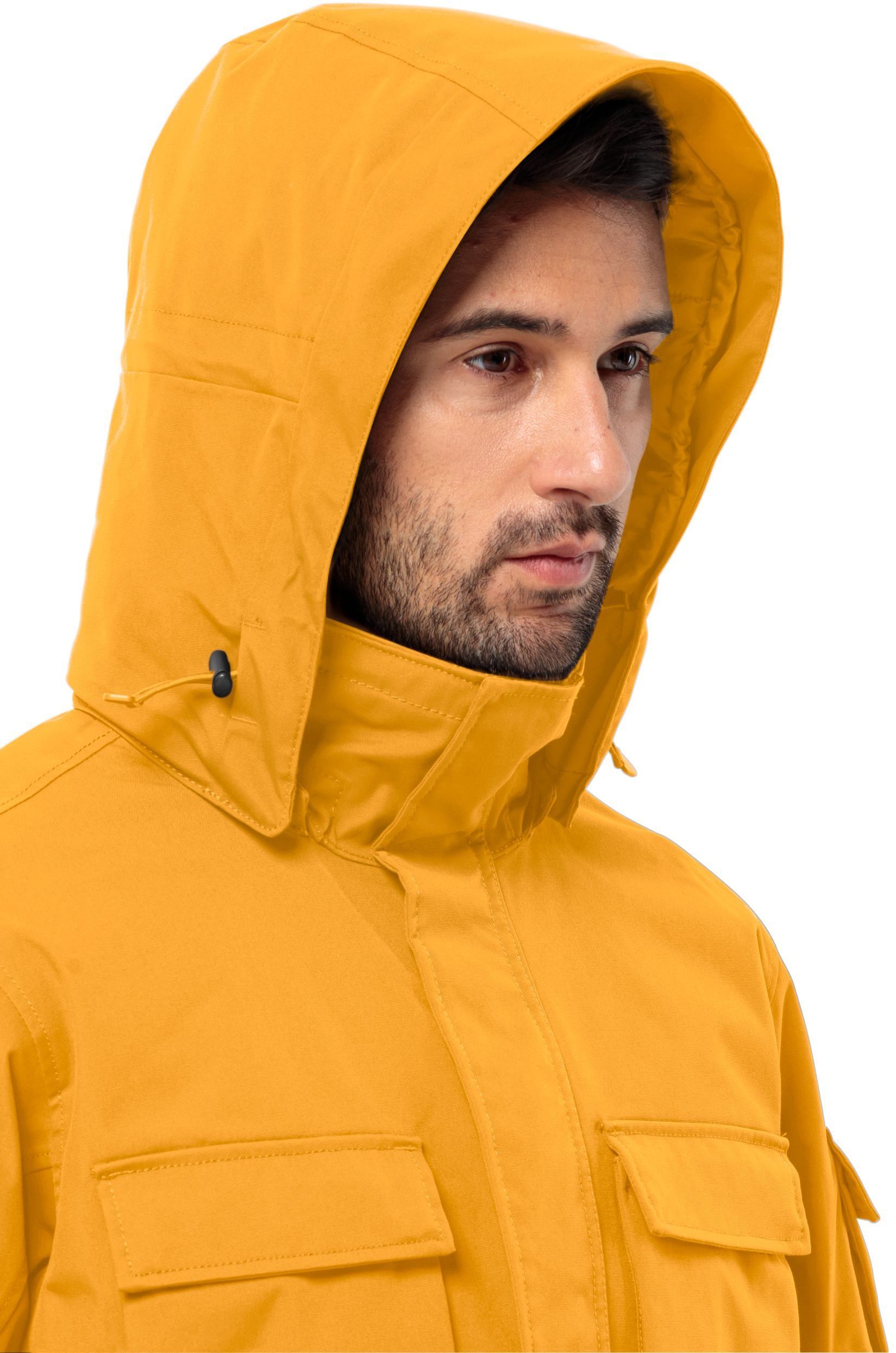 Парка мужская Jack Wolfskin Glacier Canyon Parka 1107674_M0042 50-52 L горчичная фото 3
