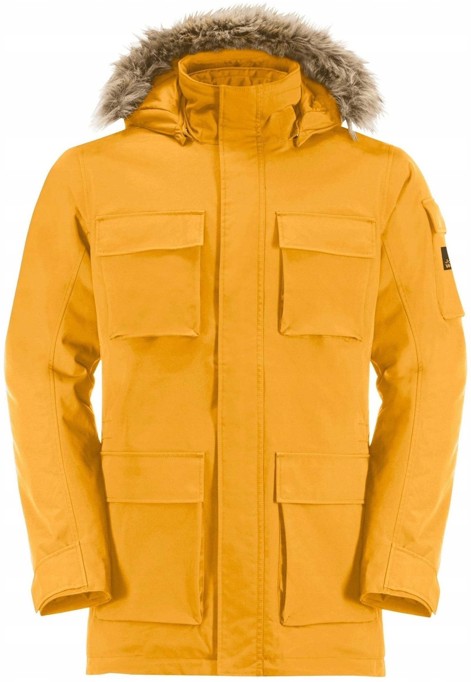 Парка мужская Jack Wolfskin Glacier Canyon Parka 1107674_M0042 50-52 L горчичная фото 8